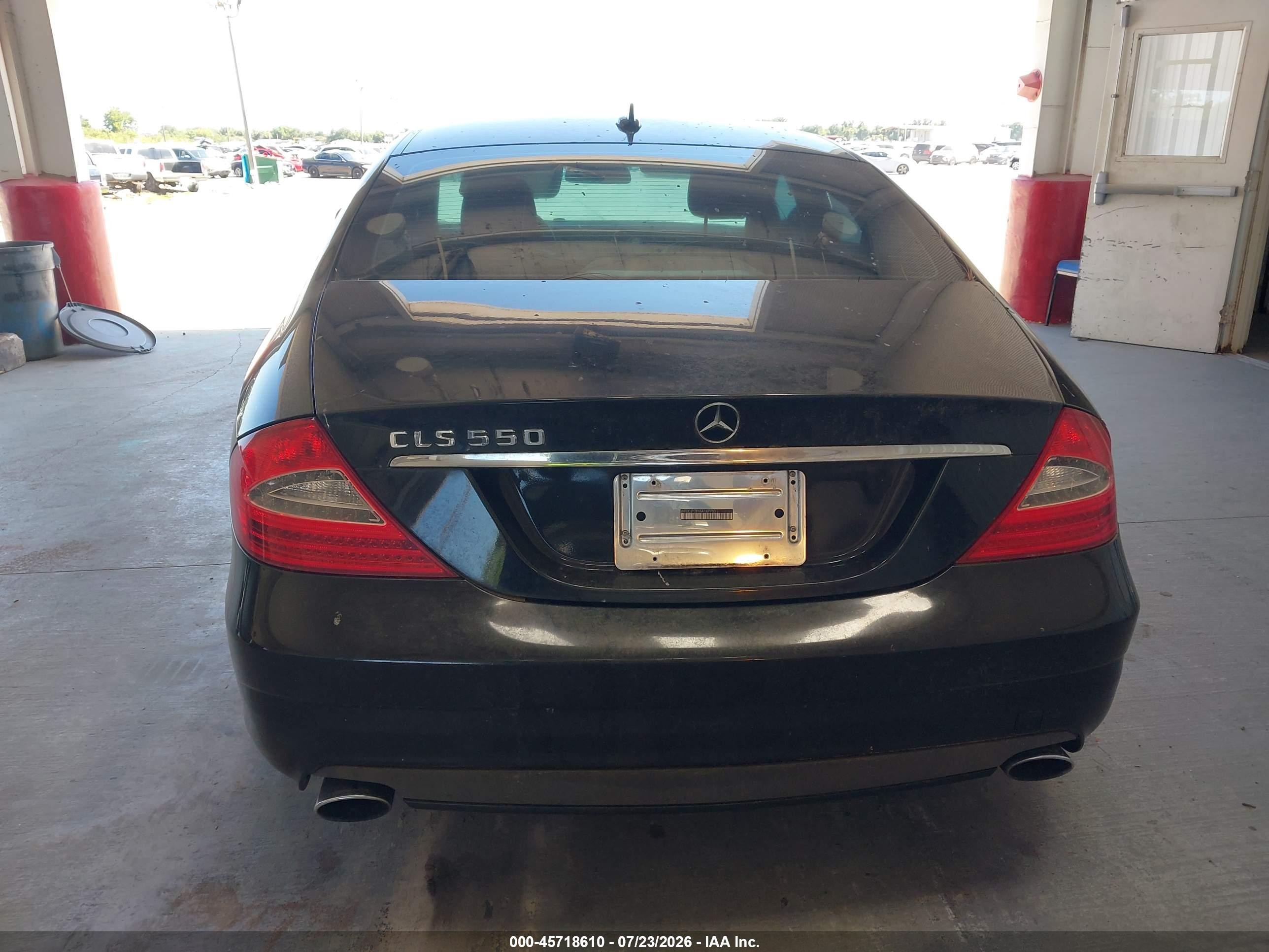 2011 Mercedes-benz Cls 550 Black vin: WDDDJ7CB1BA167703