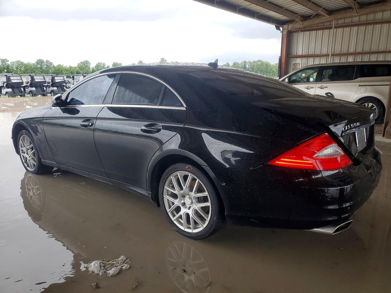 2010 Mercedes-benz Cls550 Black vin: WDDDJ7CB2AA165389