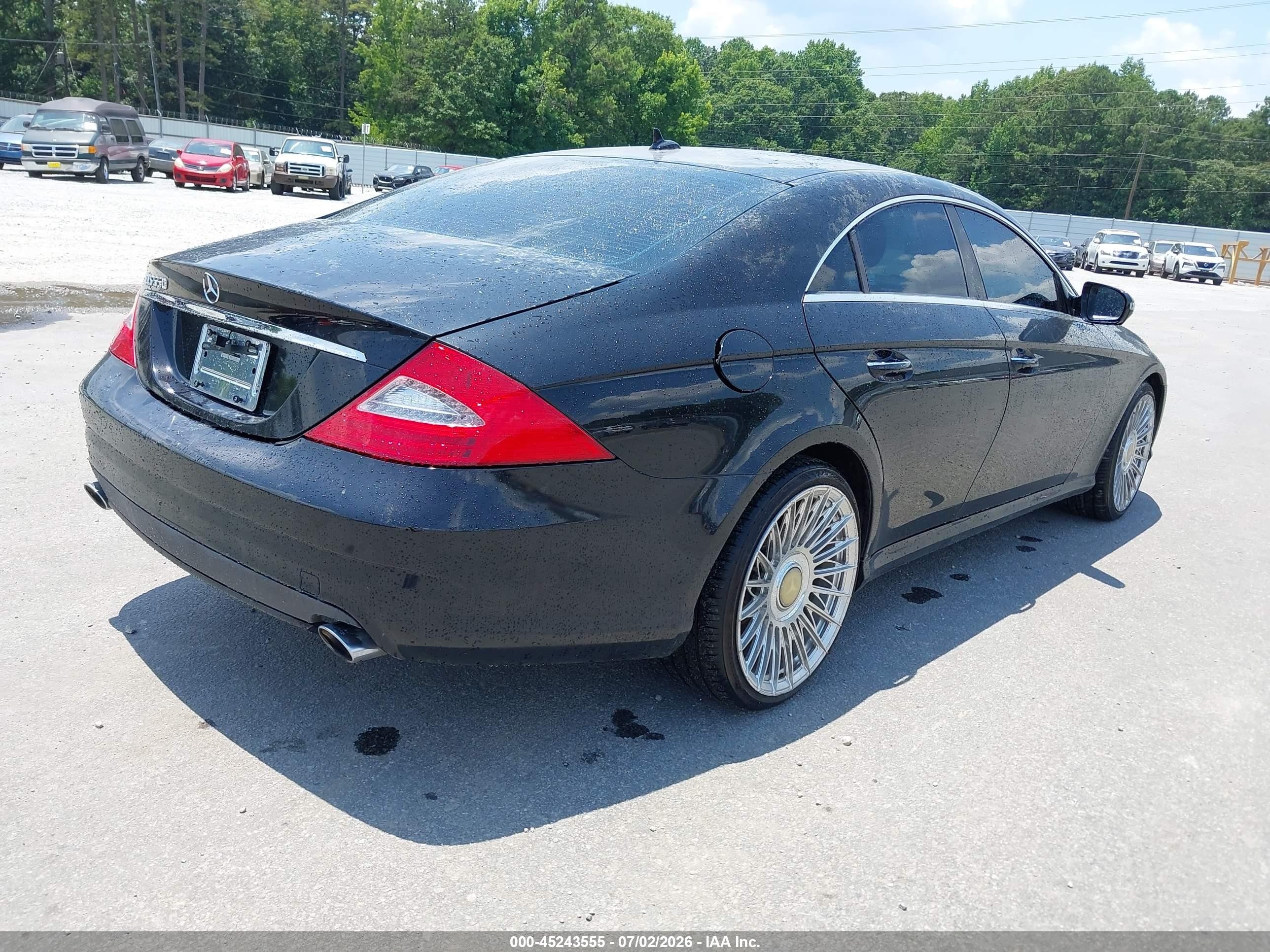 2011 Mercedes-benz Cls 550   Black vin: WDDDJ7CB2BA169931