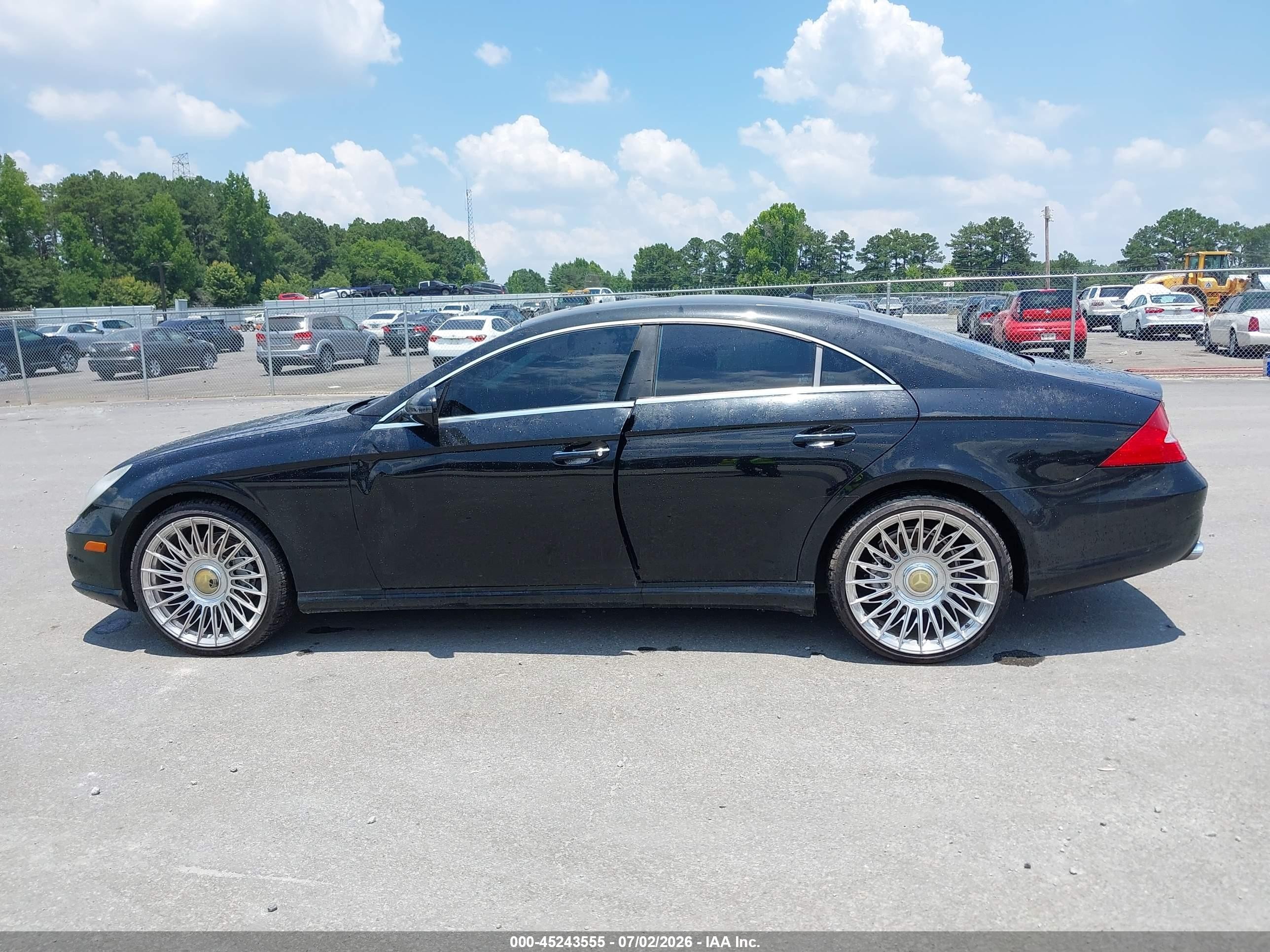 2011 Mercedes-benz Cls 550   Black vin: WDDDJ7CB2BA169931