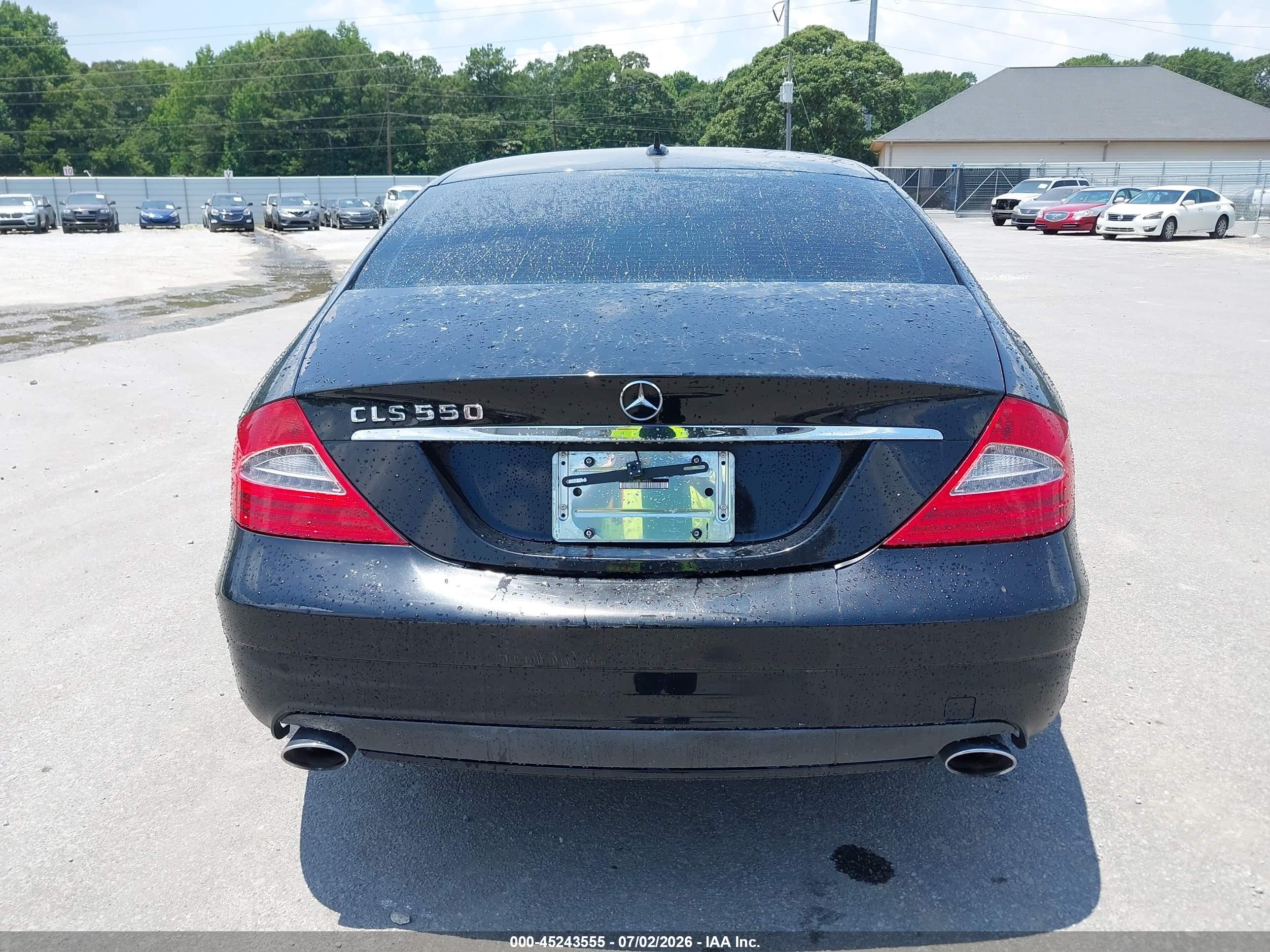 2011 Mercedes-benz Cls 550   Black vin: WDDDJ7CB2BA169931