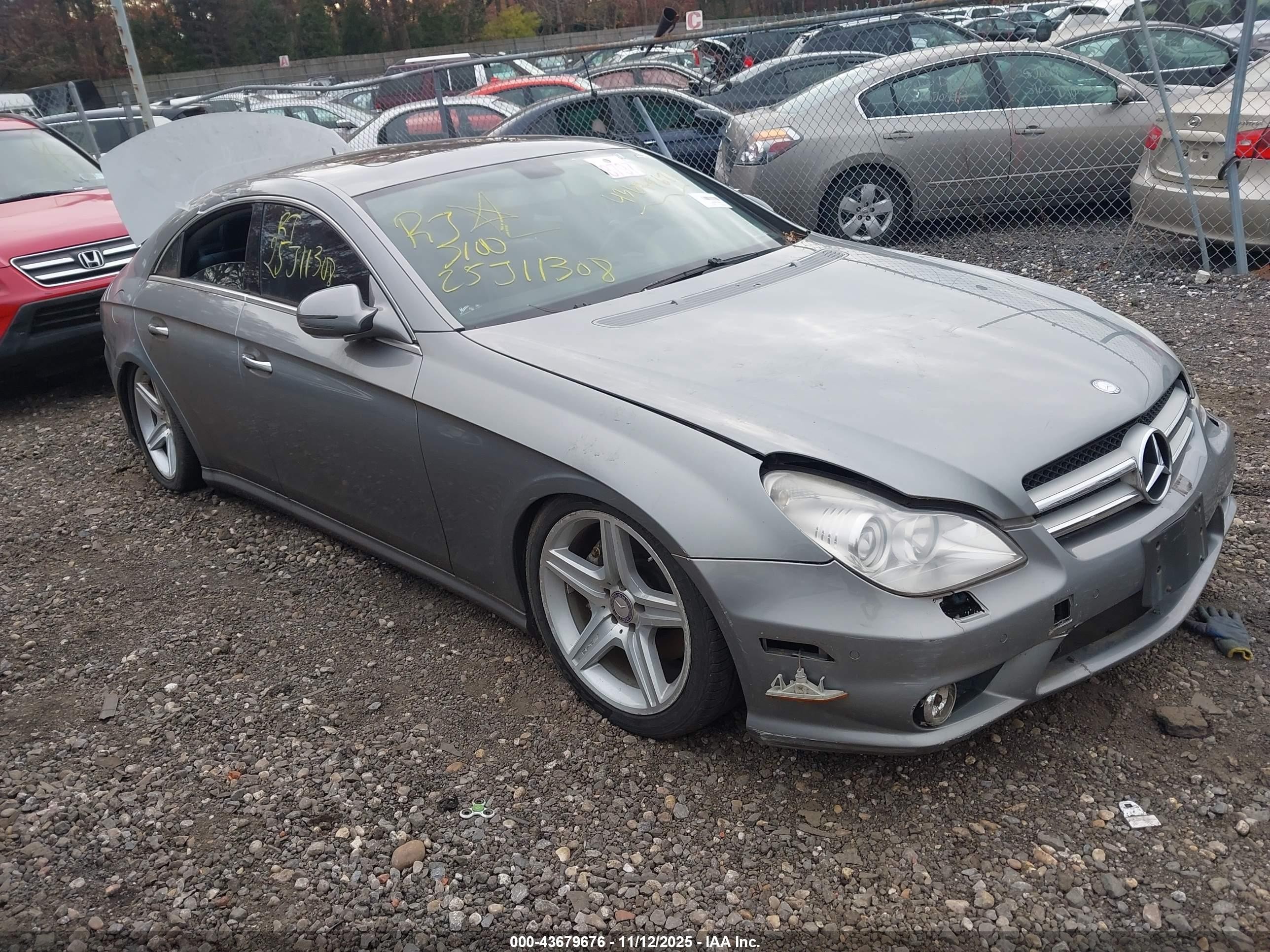 2010 Mercedes-benz Cls 550   Gray vin: WDDDJ7CB3AA161674