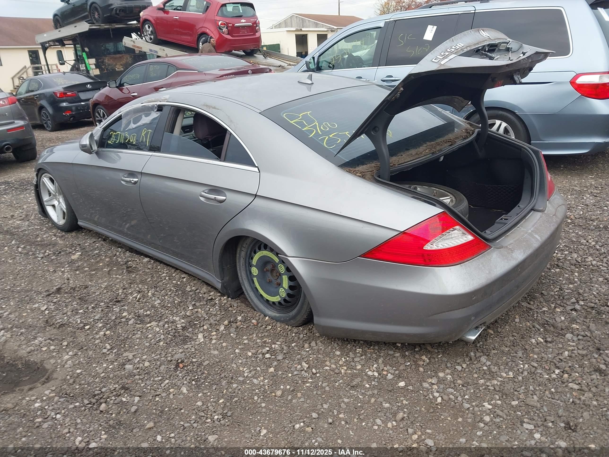 2010 Mercedes-benz Cls 550   Gray vin: WDDDJ7CB3AA161674