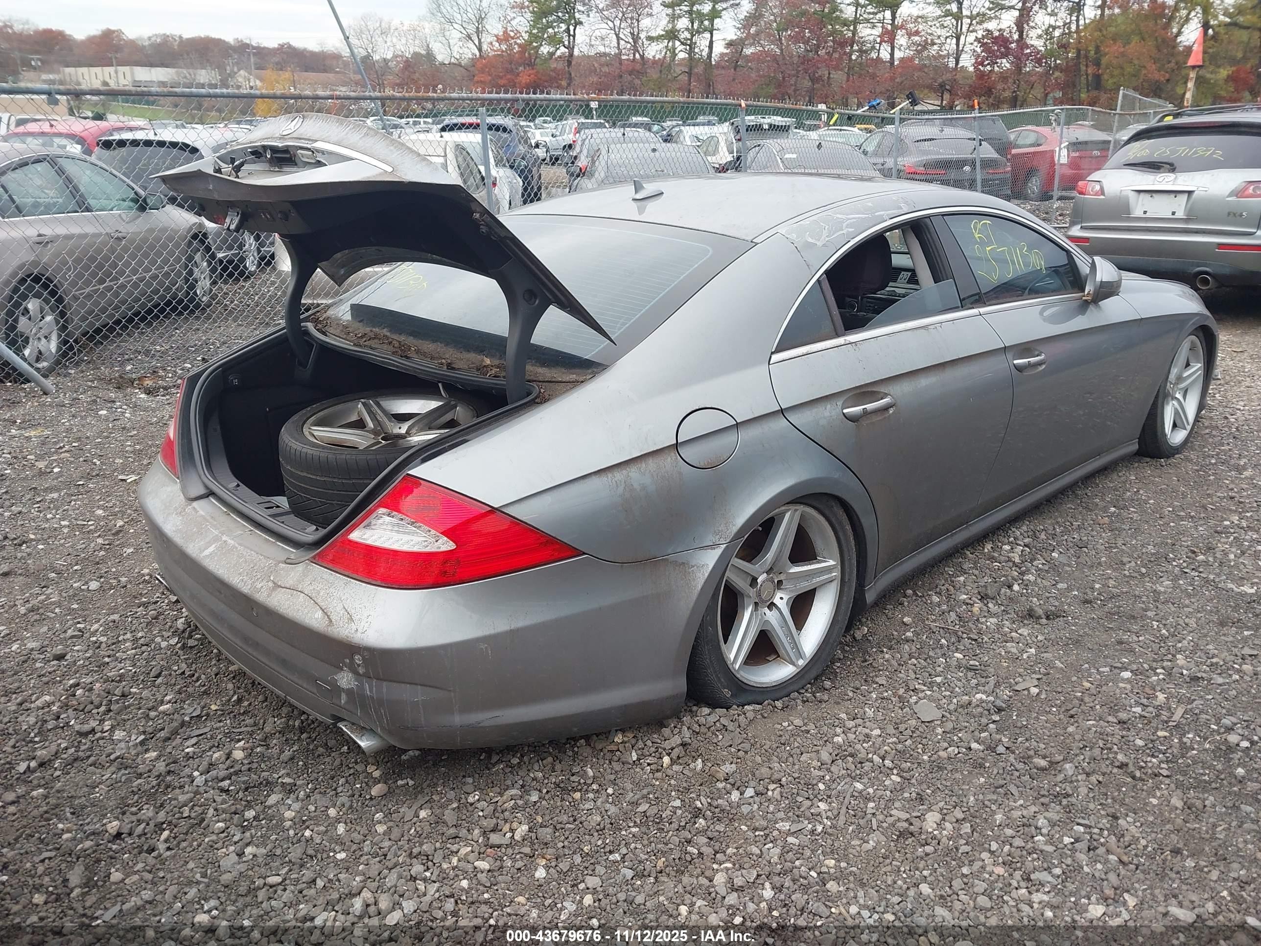 2010 Mercedes-benz Cls 550   Gray vin: WDDDJ7CB3AA161674