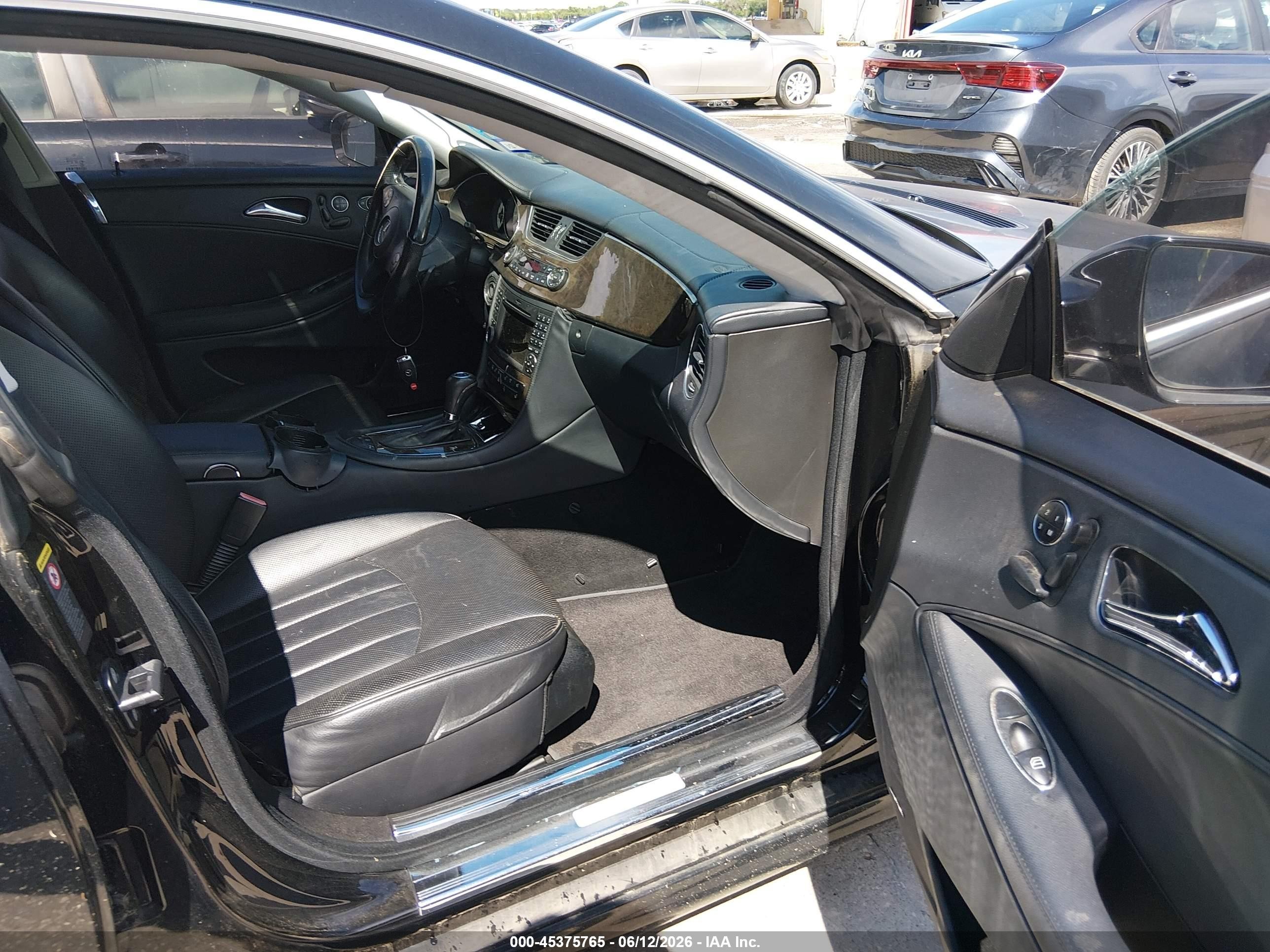 2011 Mercedes-benz Cls 550   Black vin: WDDDJ7CB3BA171736