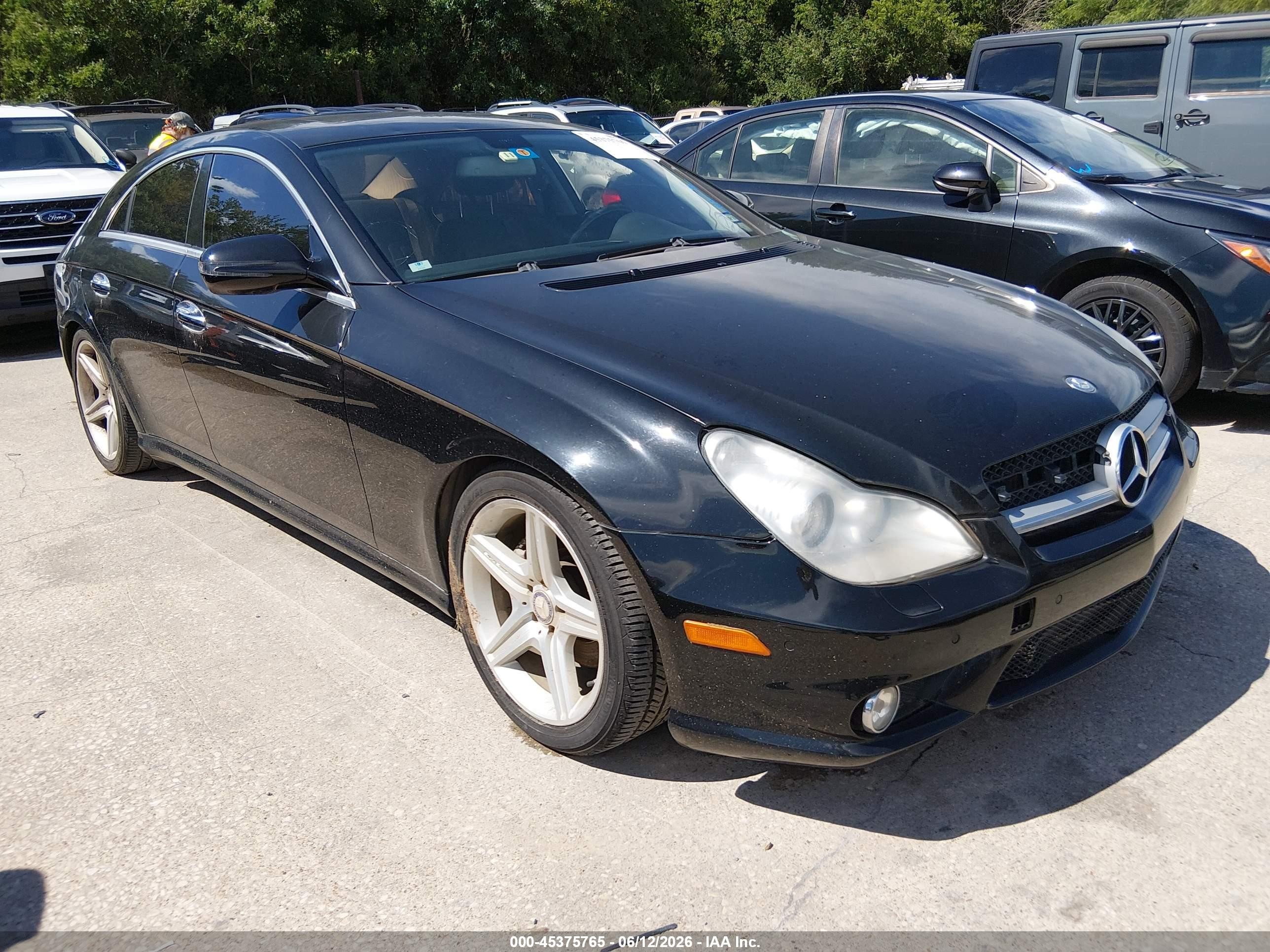 2011 Mercedes-benz Cls 550   Black vin: WDDDJ7CB3BA171736