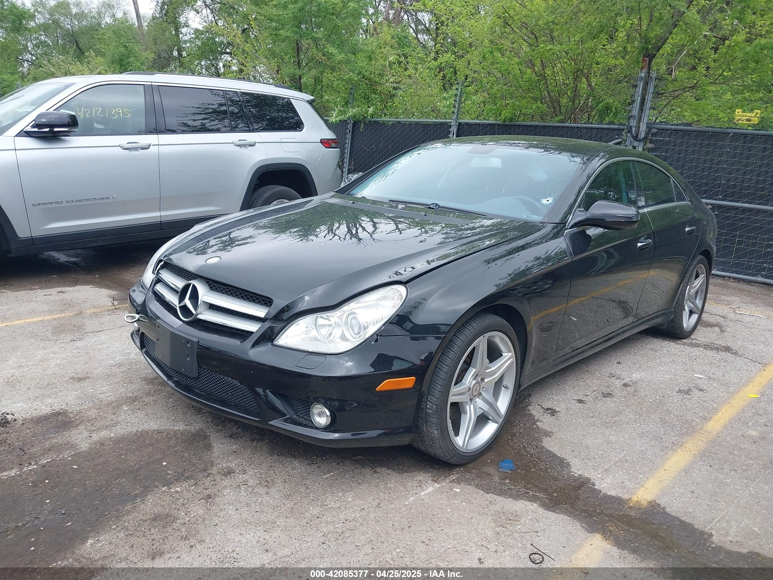 2010 Mercedes-benz Cls 550   Black vin: WDDDJ7CB4AA164339