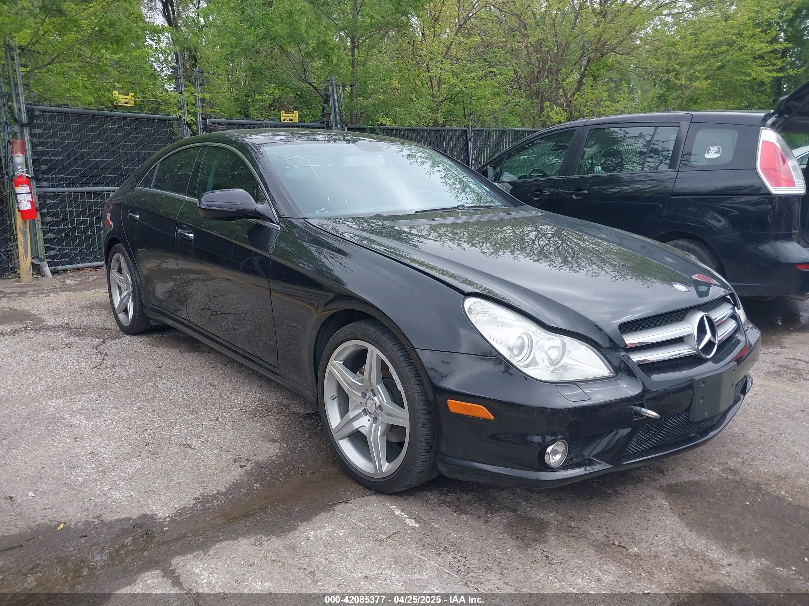 2010 Mercedes-benz Cls 550   Black vin: WDDDJ7CB4AA164339
