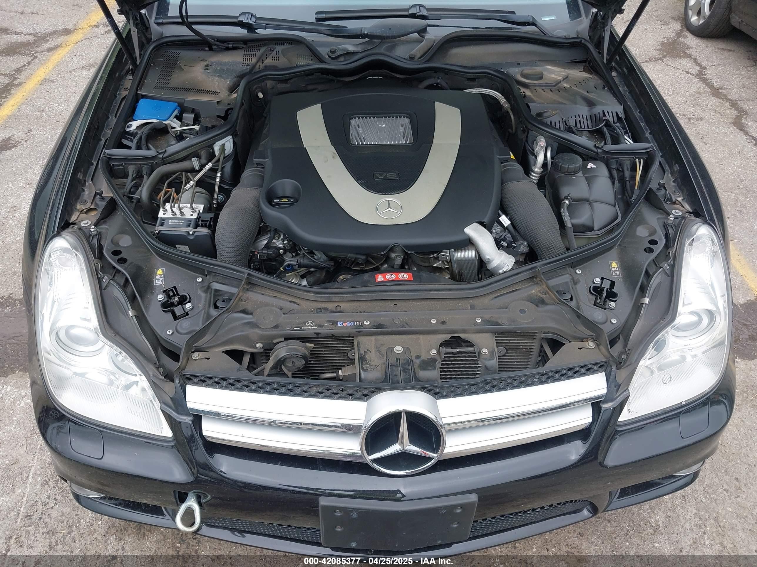 2010 Mercedes-benz Cls 550   Black vin: WDDDJ7CB4AA164339