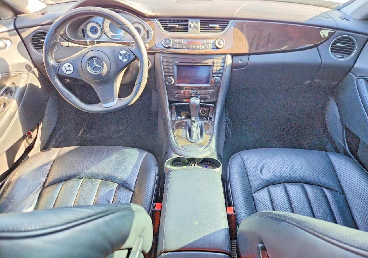 2011 Mercedes-benz Cls 550 White vin: WDDDJ7CB5BA168398