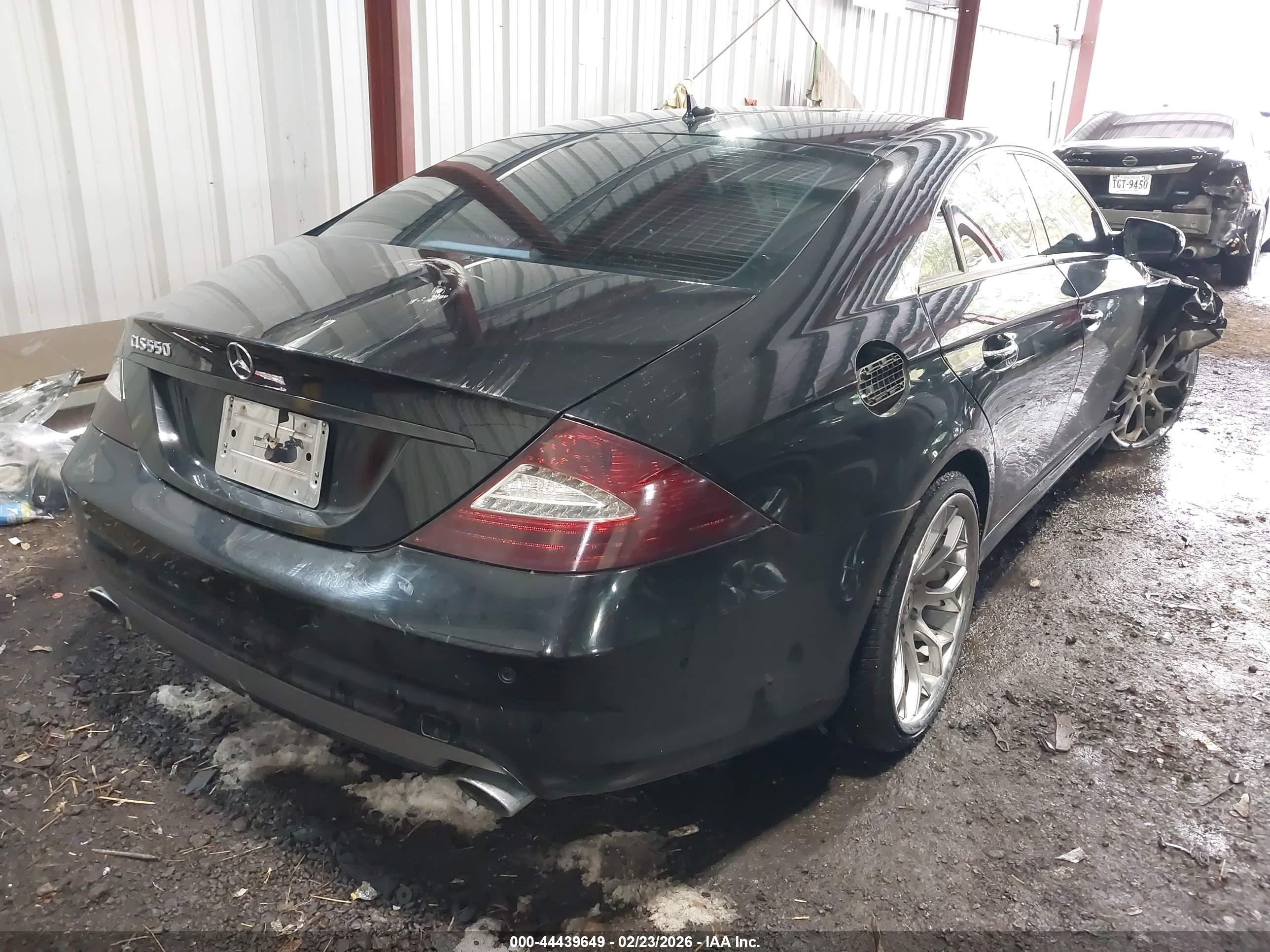 2010 Mercedes-benz Cls 550   Black vin: WDDDJ7CB8AA164053