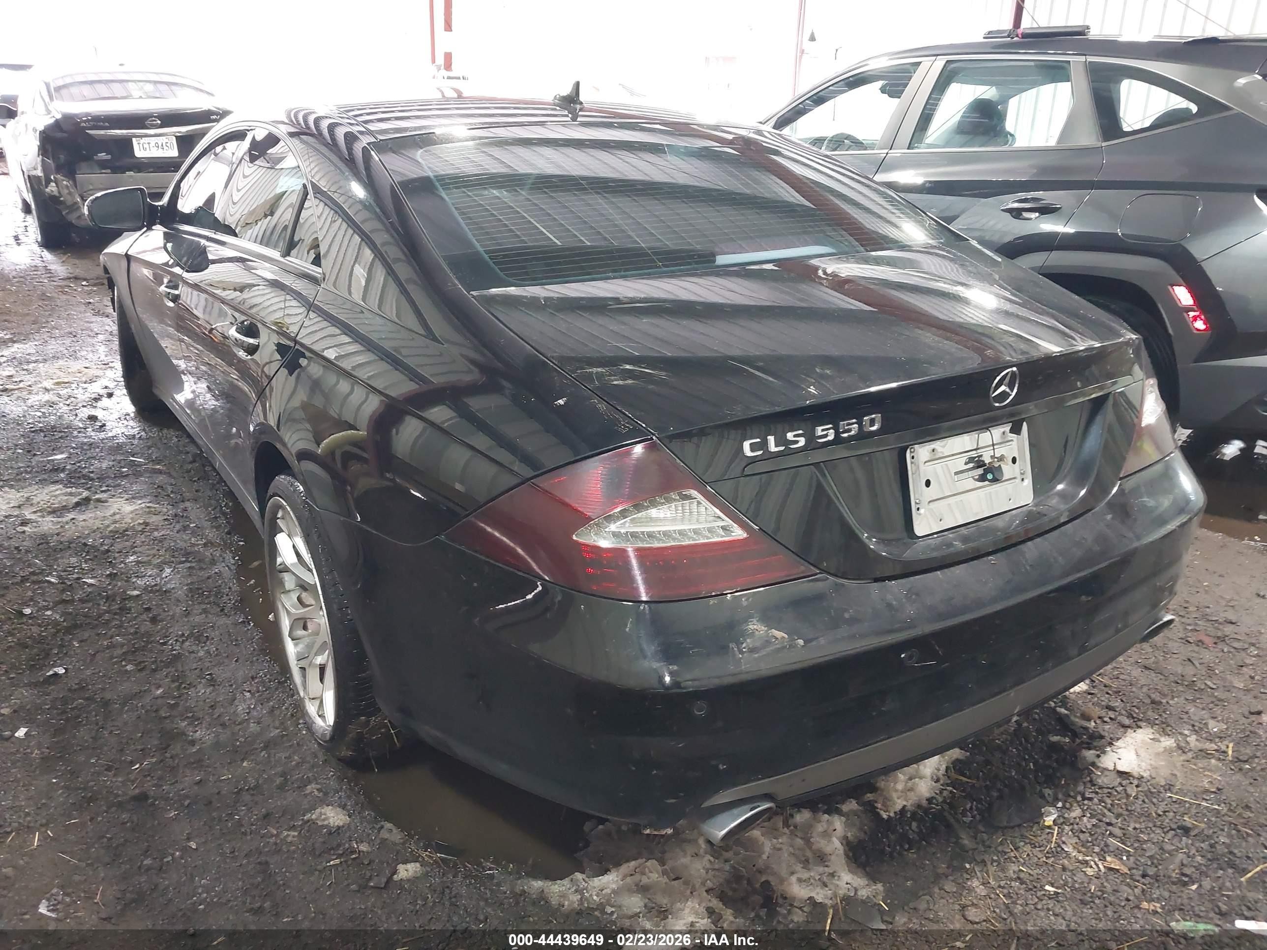 2010 Mercedes-benz Cls 550   Black vin: WDDDJ7CB8AA164053