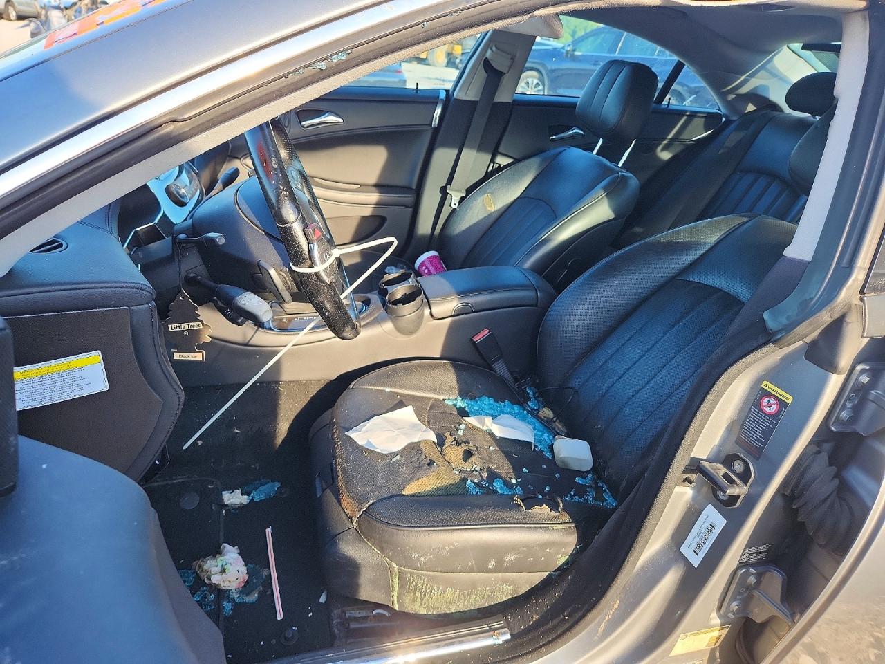 2010 Mercedes-benz Cls 550 Gray vin: WDDDJ7CB8AA165185