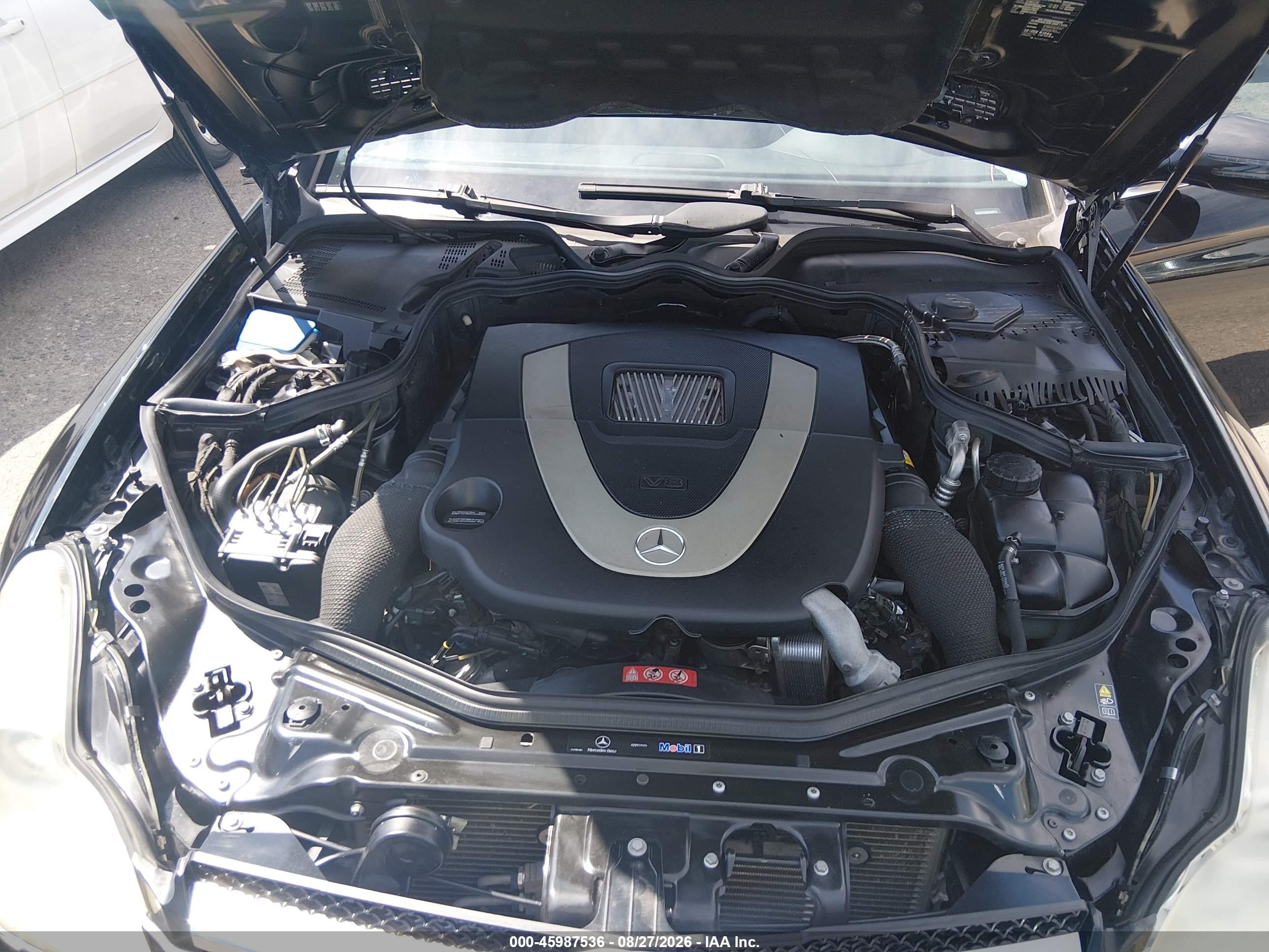 2010 Mercedes-benz Cls 550   Black vin: WDDDJ7CB9AA160772