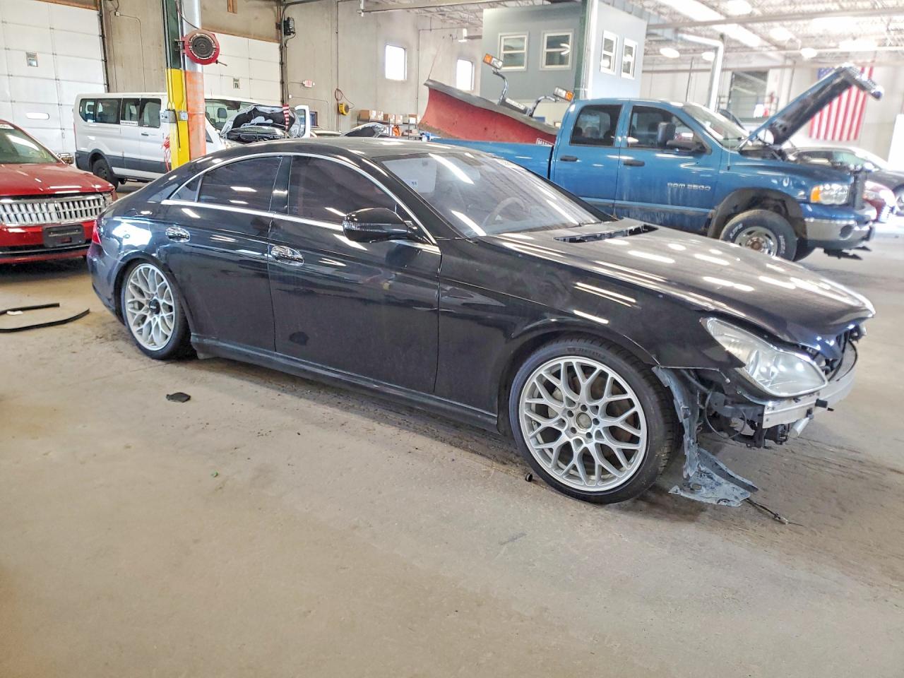 2011 Mercedes-benz Cls 550 Black vin: WDDDJ7CB9BA172843
