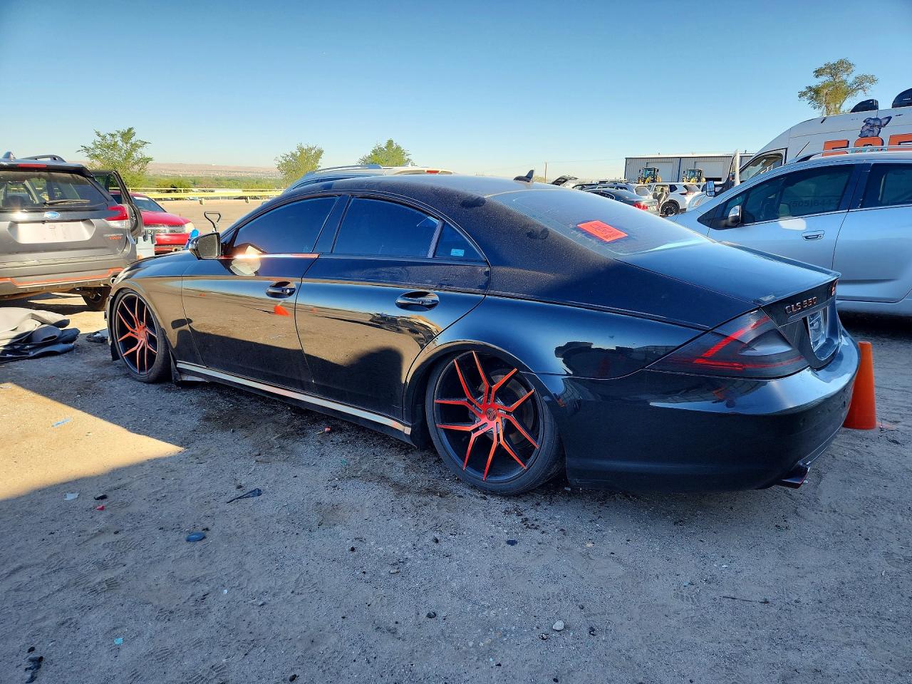 2011 Mercedes-benz Cls 550 Black vin: WDDDJ7CB9BA173166