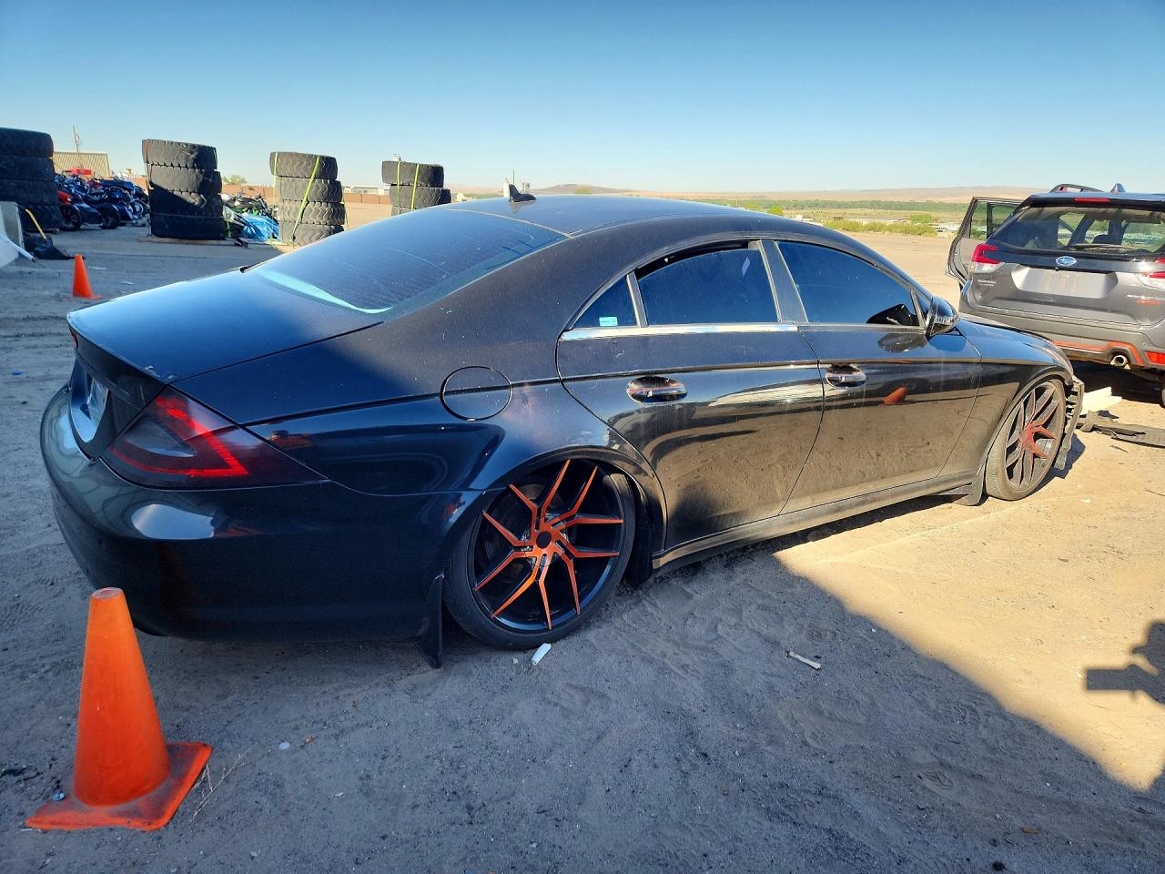 2011 Mercedes-benz Cls 550 Black vin: WDDDJ7CB9BA173166