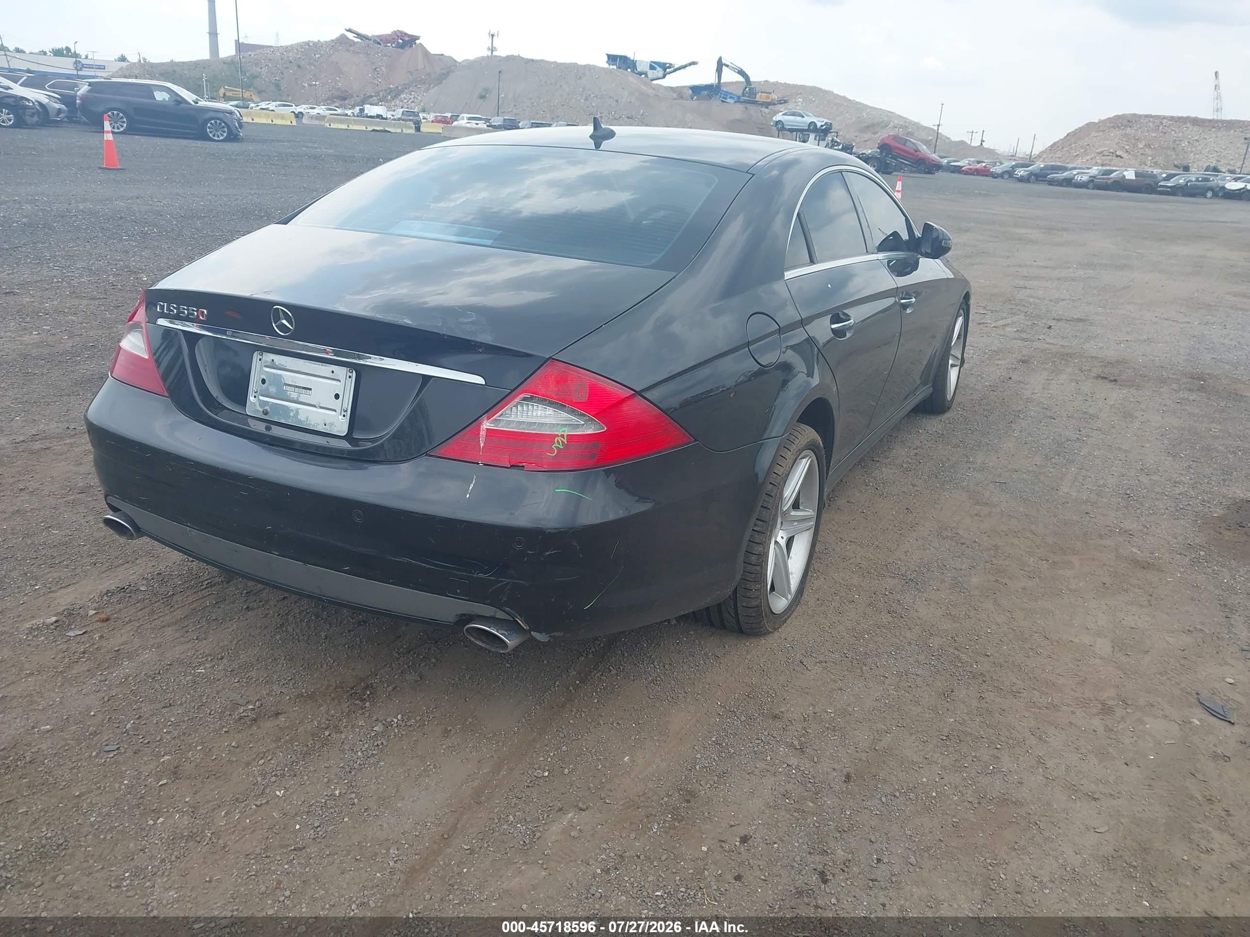 2011 Mercedes-benz Cls 550   Черный vin: WDDDJ7CBXBA167456