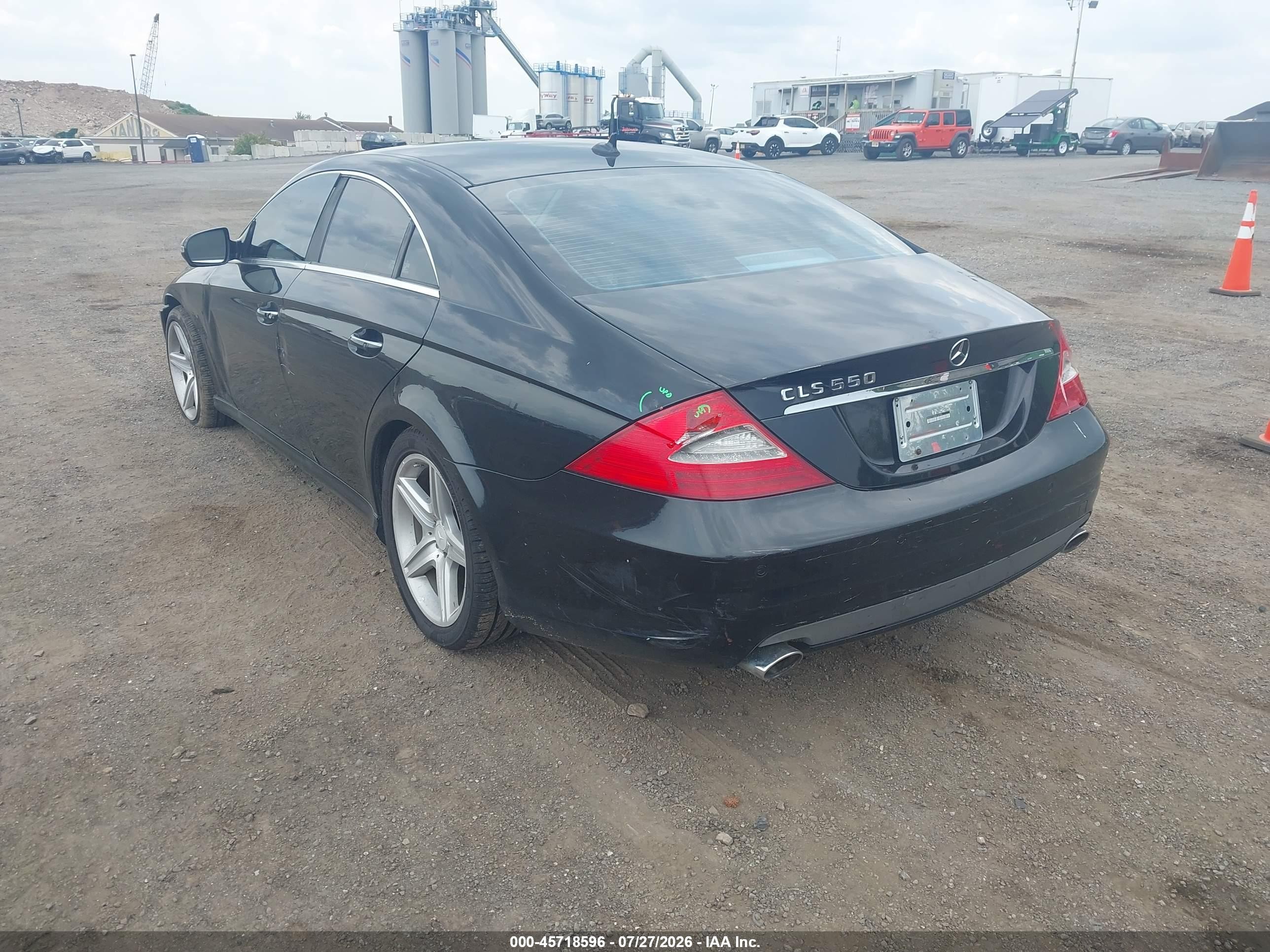 2011 Mercedes-benz Cls 550   Черный vin: WDDDJ7CBXBA167456