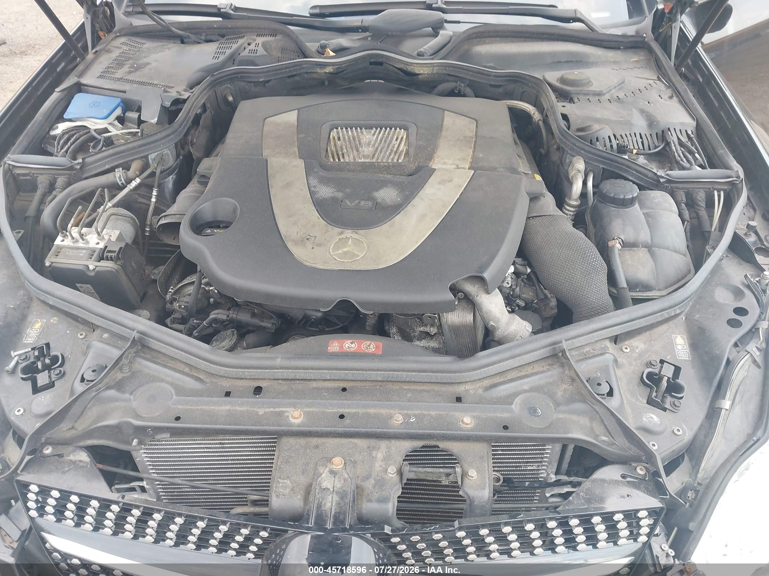 2011 Mercedes-benz Cls 550   Черный vin: WDDDJ7CBXBA167456