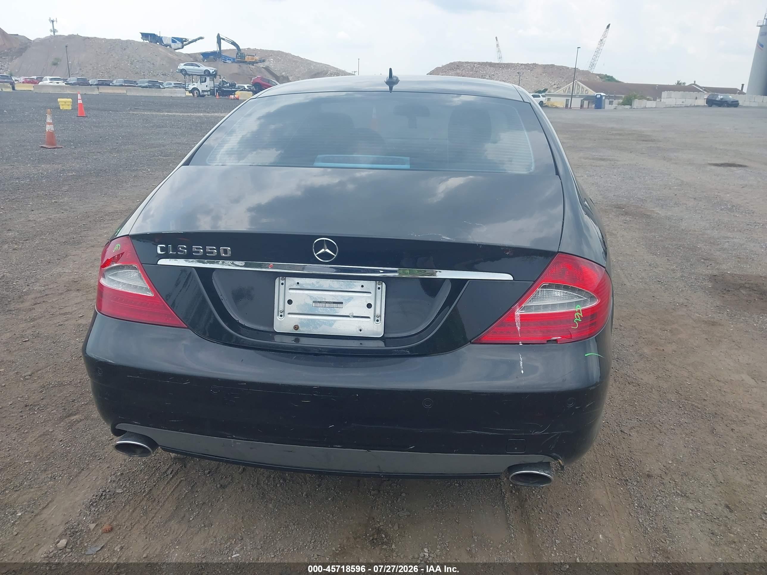 2011 Mercedes-benz Cls 550   Черный vin: WDDDJ7CBXBA167456