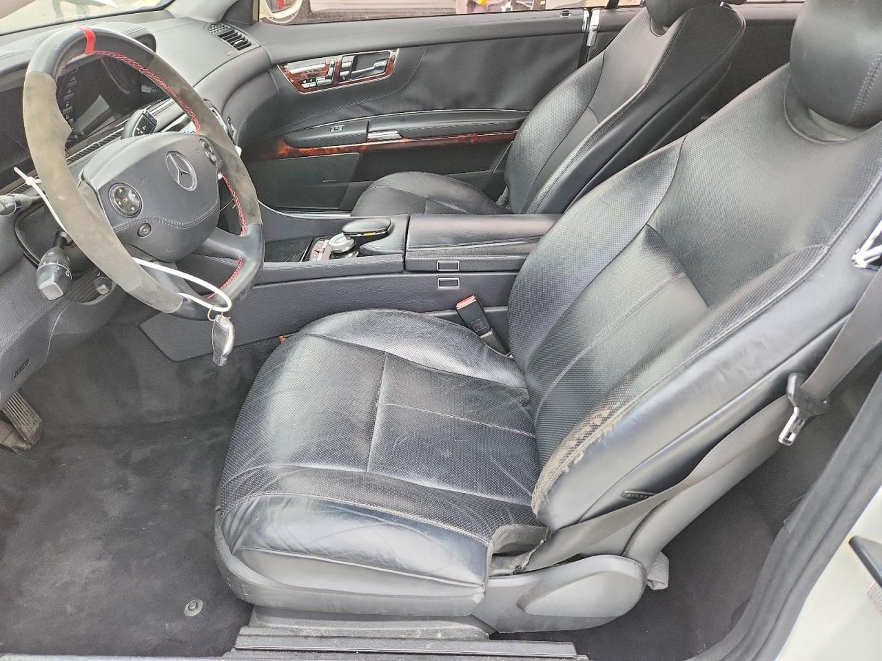 2007 Mercedes-benz Cl 550 White vin: WDDEJ71X17A006309
