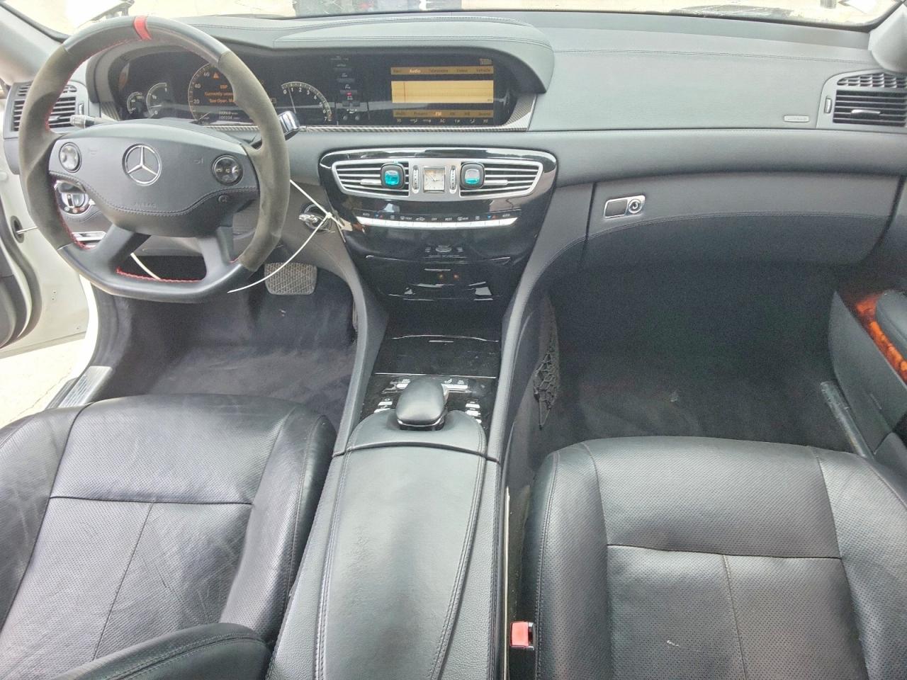 2007 Mercedes-benz Cl 550 White vin: WDDEJ71X17A006309
