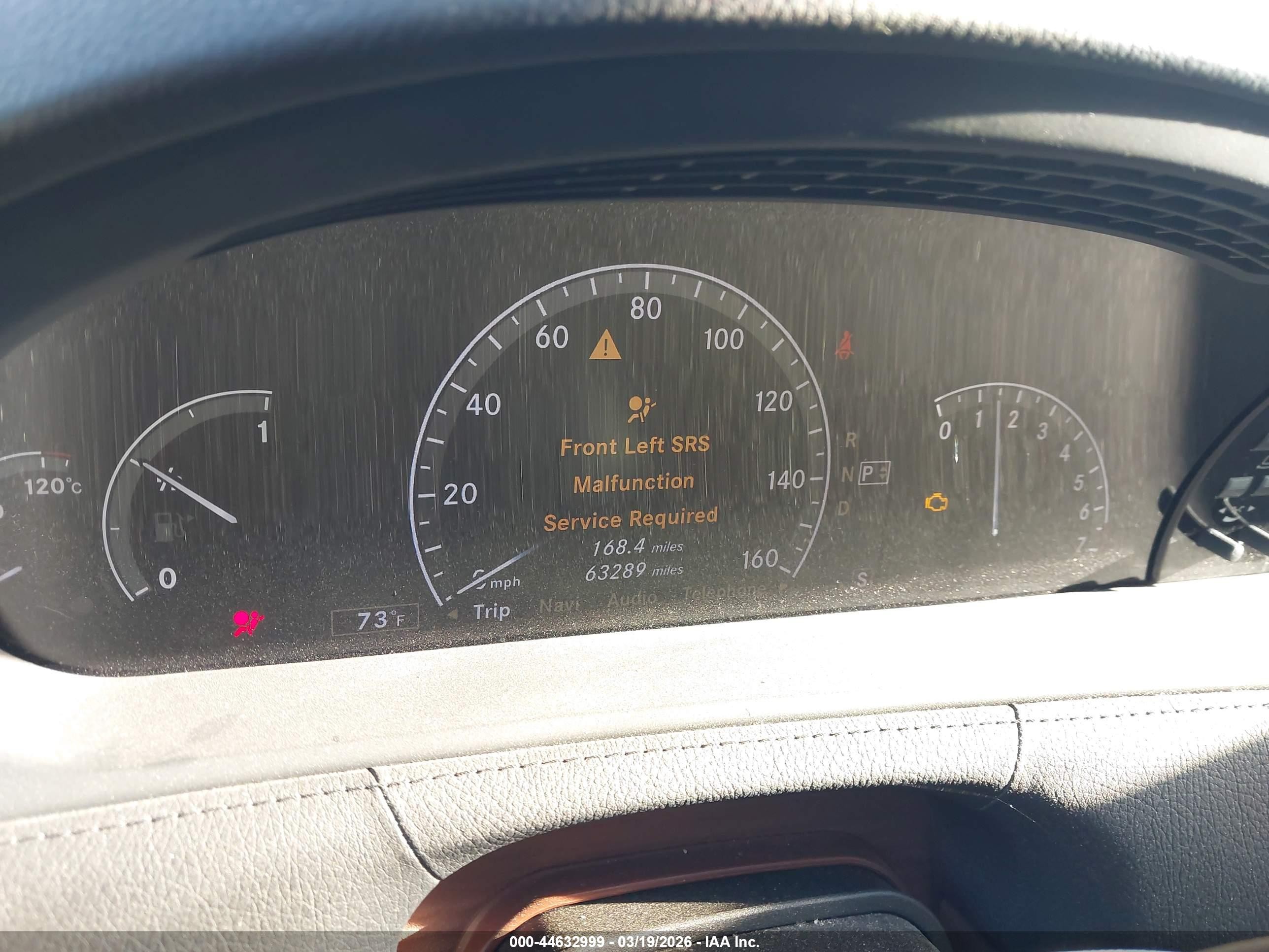 2008 Mercedes-benz Cl 550   Black vin: WDDEJ71X28A011150