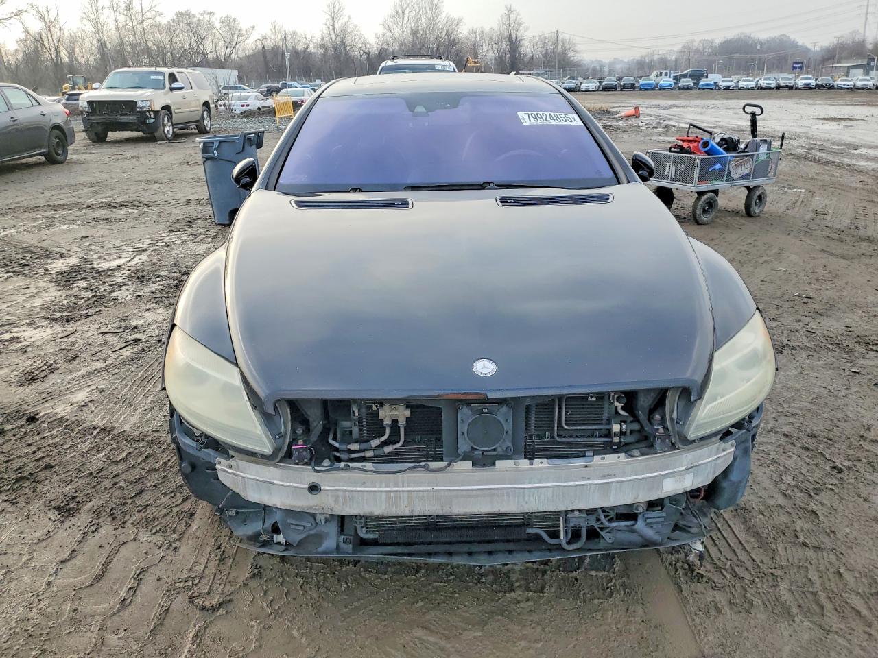 2008 Mercedes-benz Cl 550 Black vin: WDDEJ71X28A017692