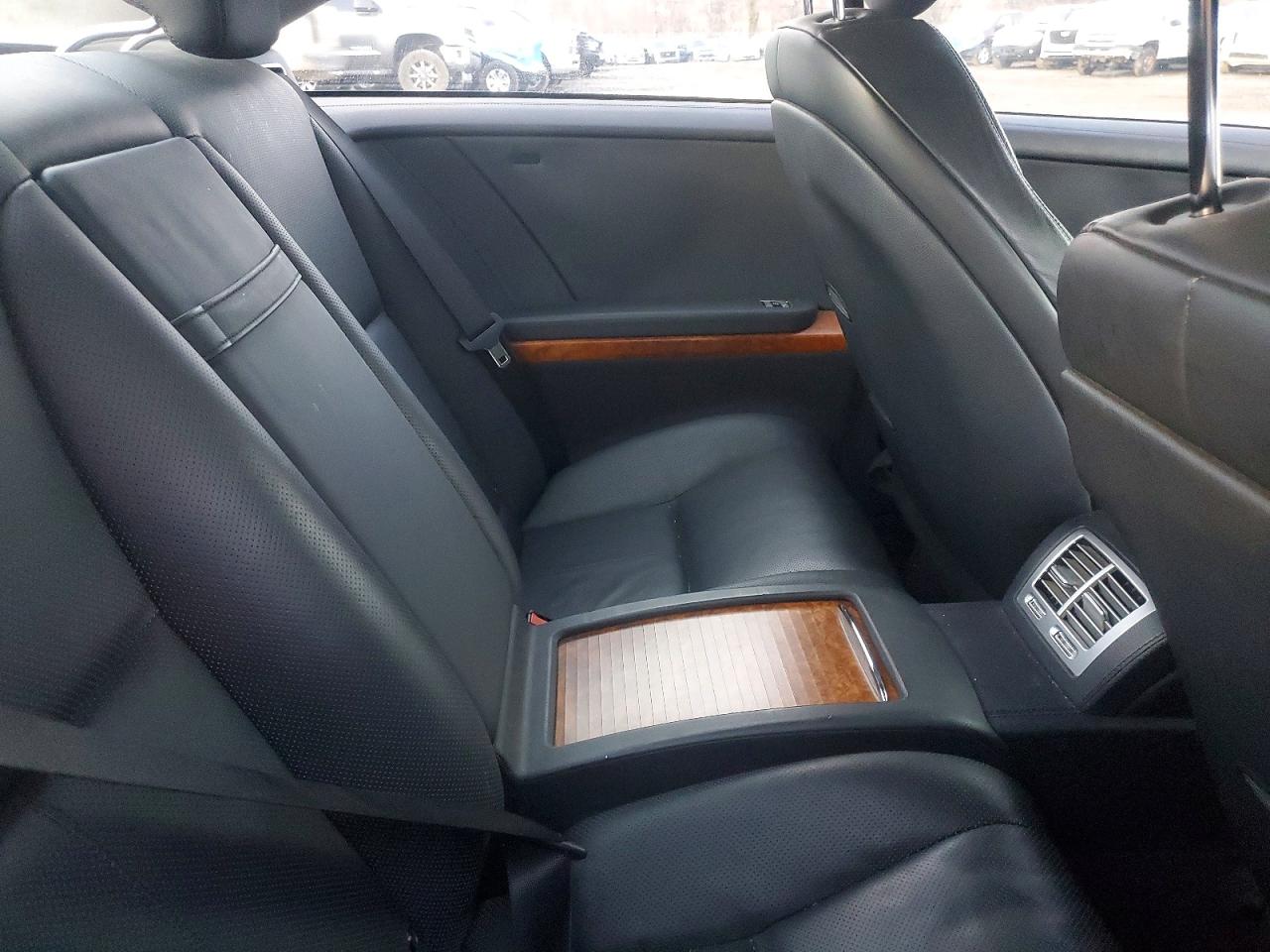 2008 Mercedes-benz Cl 550 Black vin: WDDEJ71X28A017692