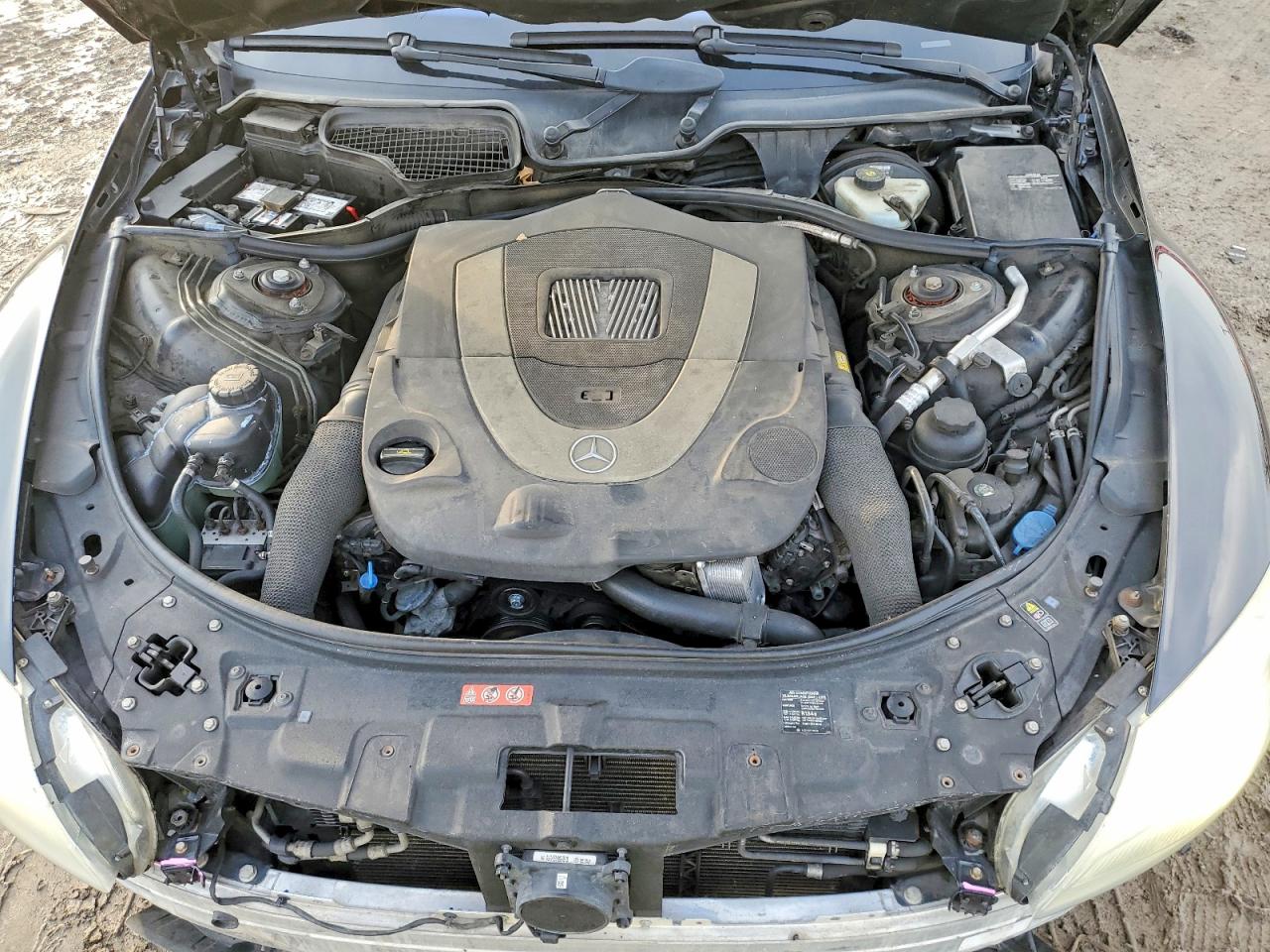 2008 Mercedes-benz Cl 550 Black vin: WDDEJ71X28A017692