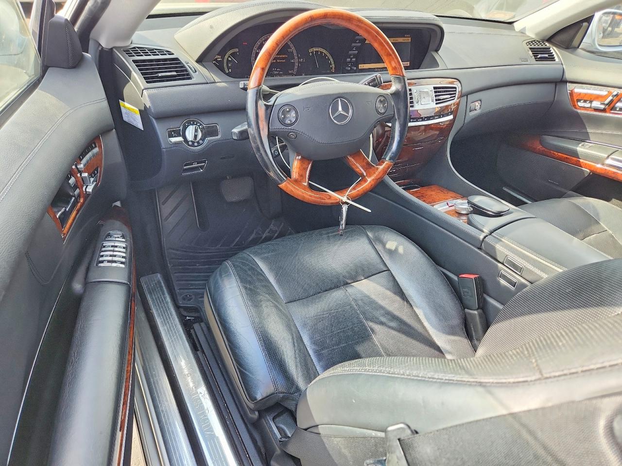 2008 Mercedes-benz Cl 550 Silver vin: WDDEJ71X28A018003