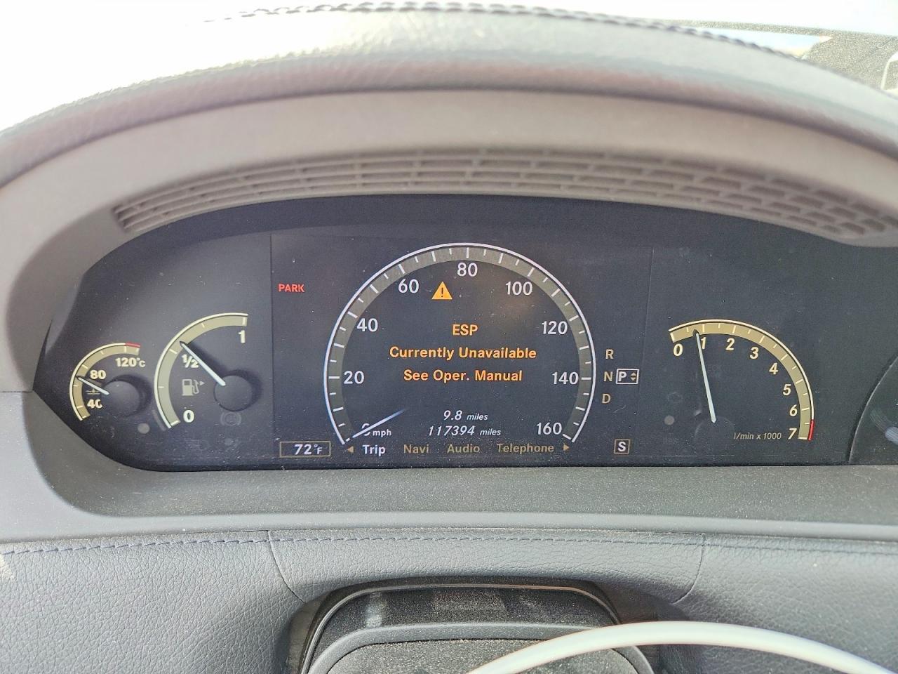 2008 Mercedes-benz Cl 550 Silver vin: WDDEJ71X28A018003