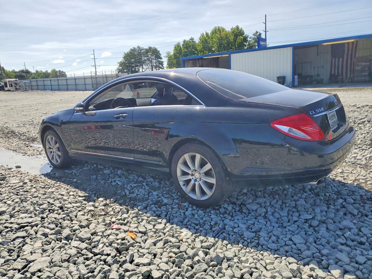 2008 Mercedes-benz Cl 550 Black vin: WDDEJ71X38A012713