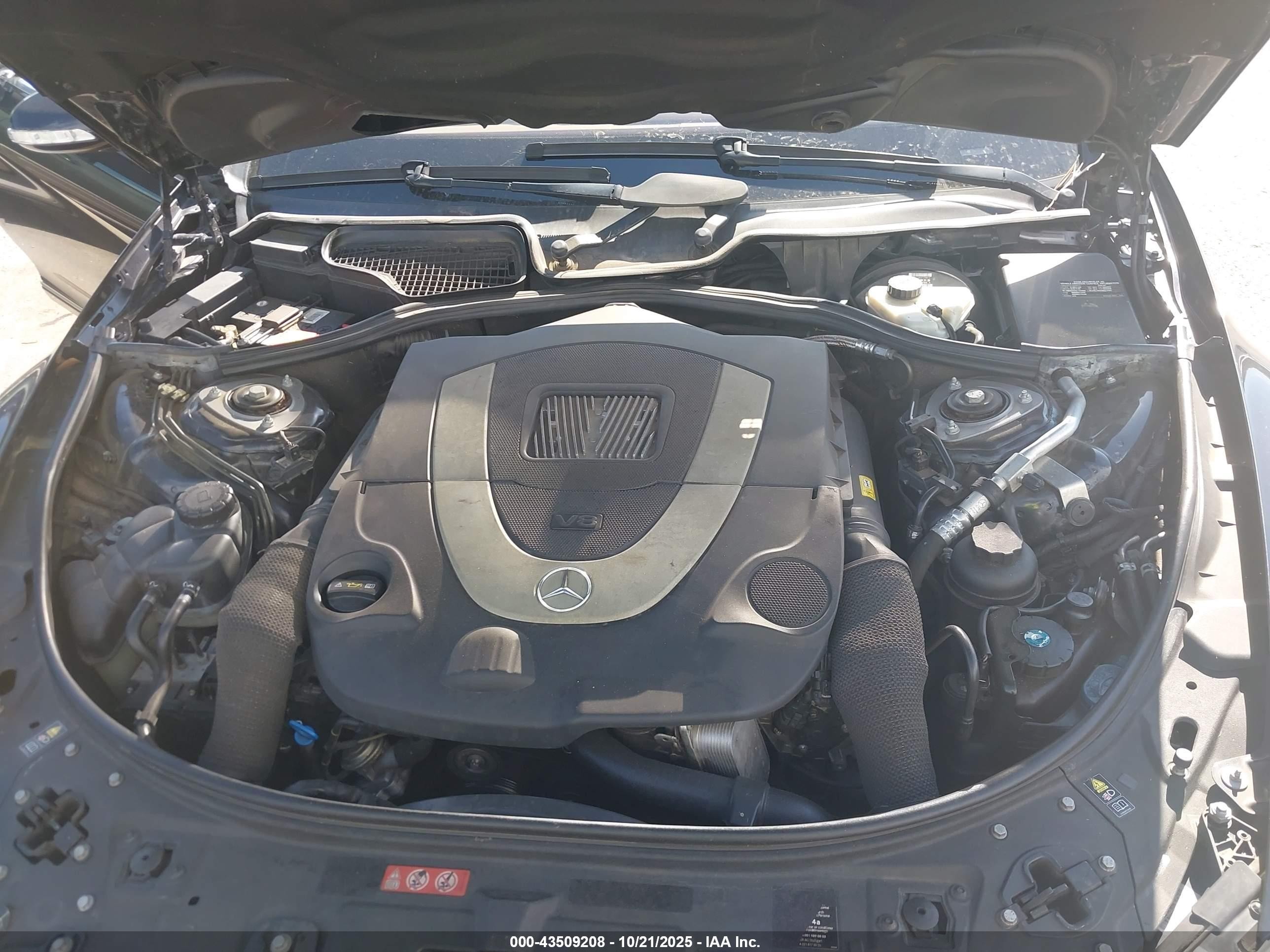 2008 Mercedes-benz Cl 550   Черный vin: WDDEJ71X38A012792