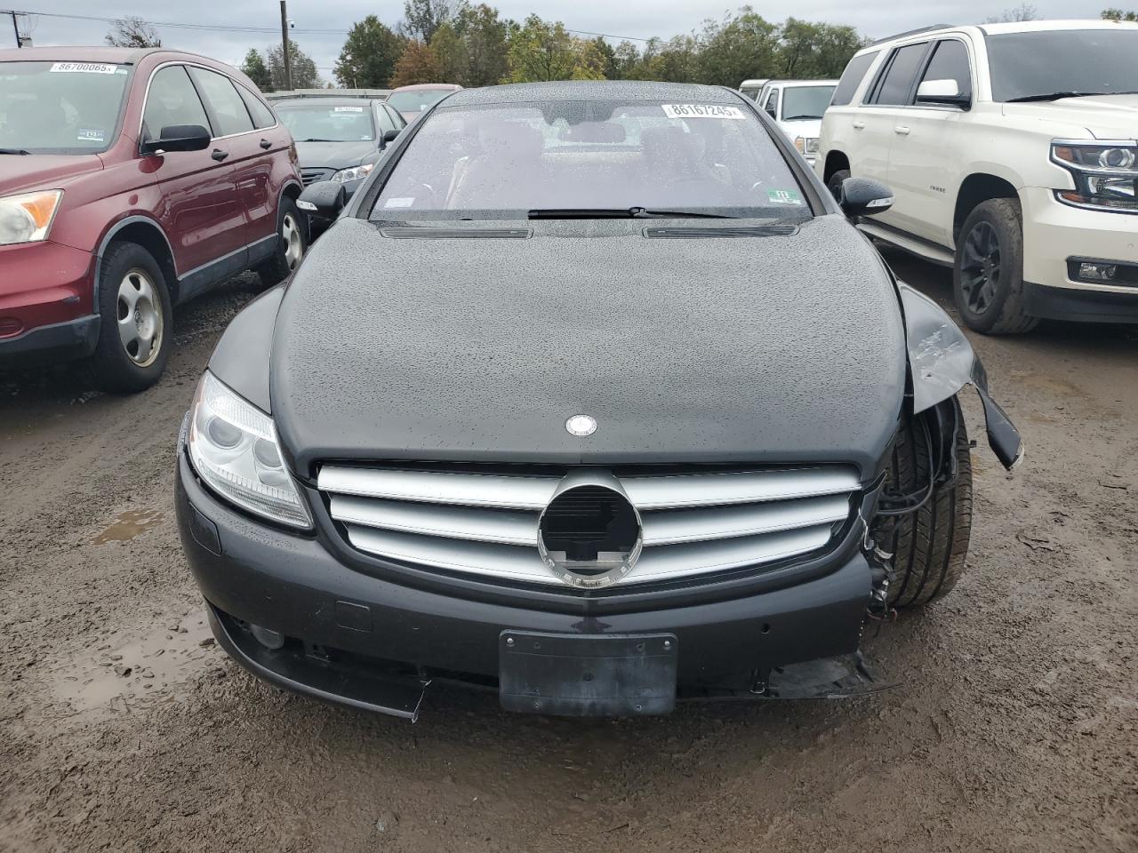 2007 Mercedes-benz Cl 550 Black vin: WDDEJ71X67A001770