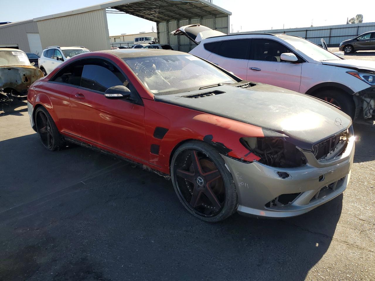 2008 Mercedes-benz Cl 550 Two Tone vin: WDDEJ71X68A014438