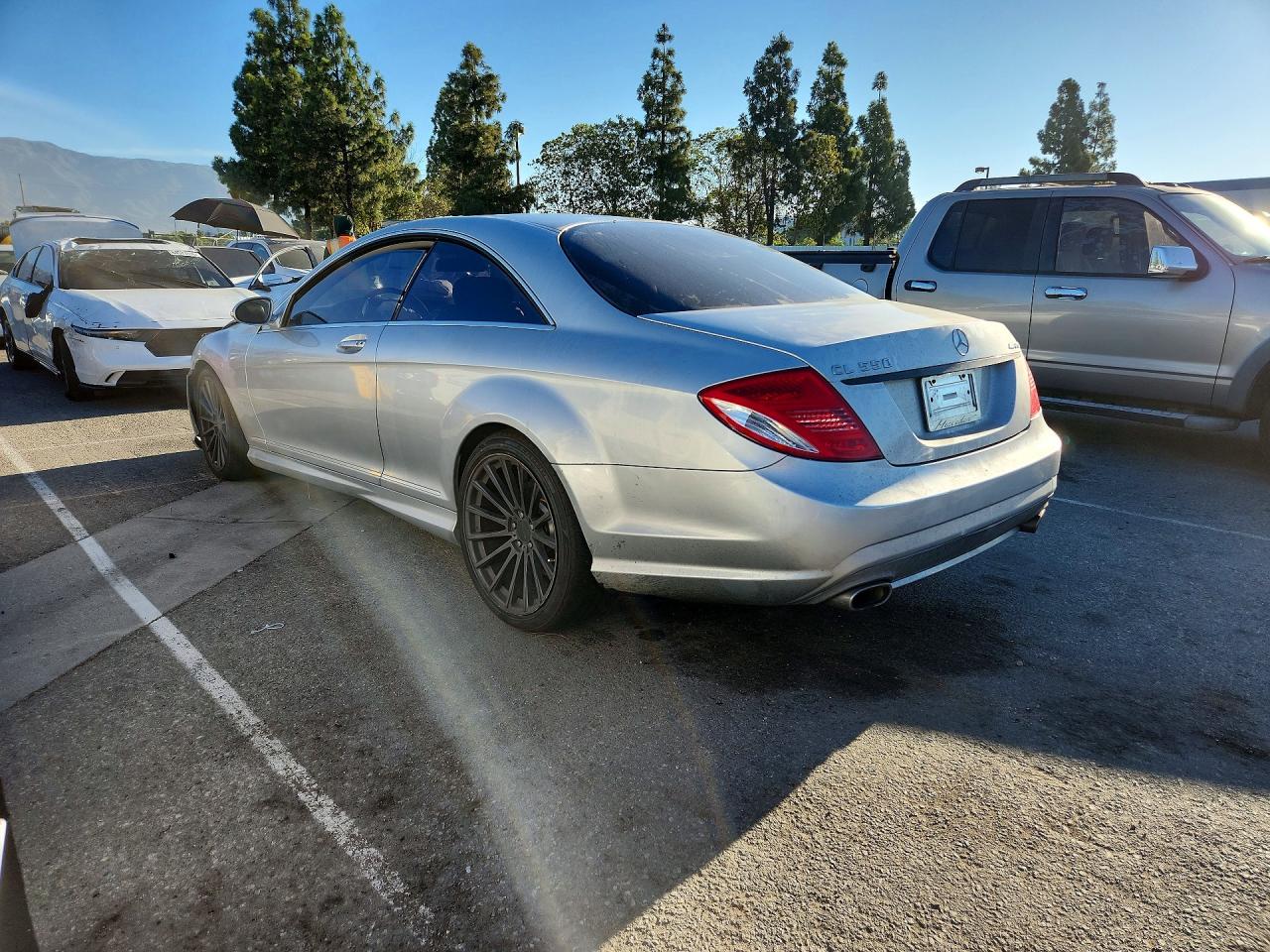 2007 Mercedes-benz Cl 550 Серебряный vin: WDDEJ71X77A005133