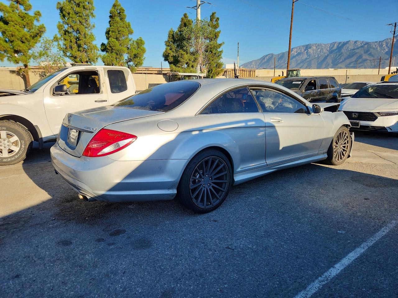 2007 Mercedes-benz Cl 550 Серебряный vin: WDDEJ71X77A005133