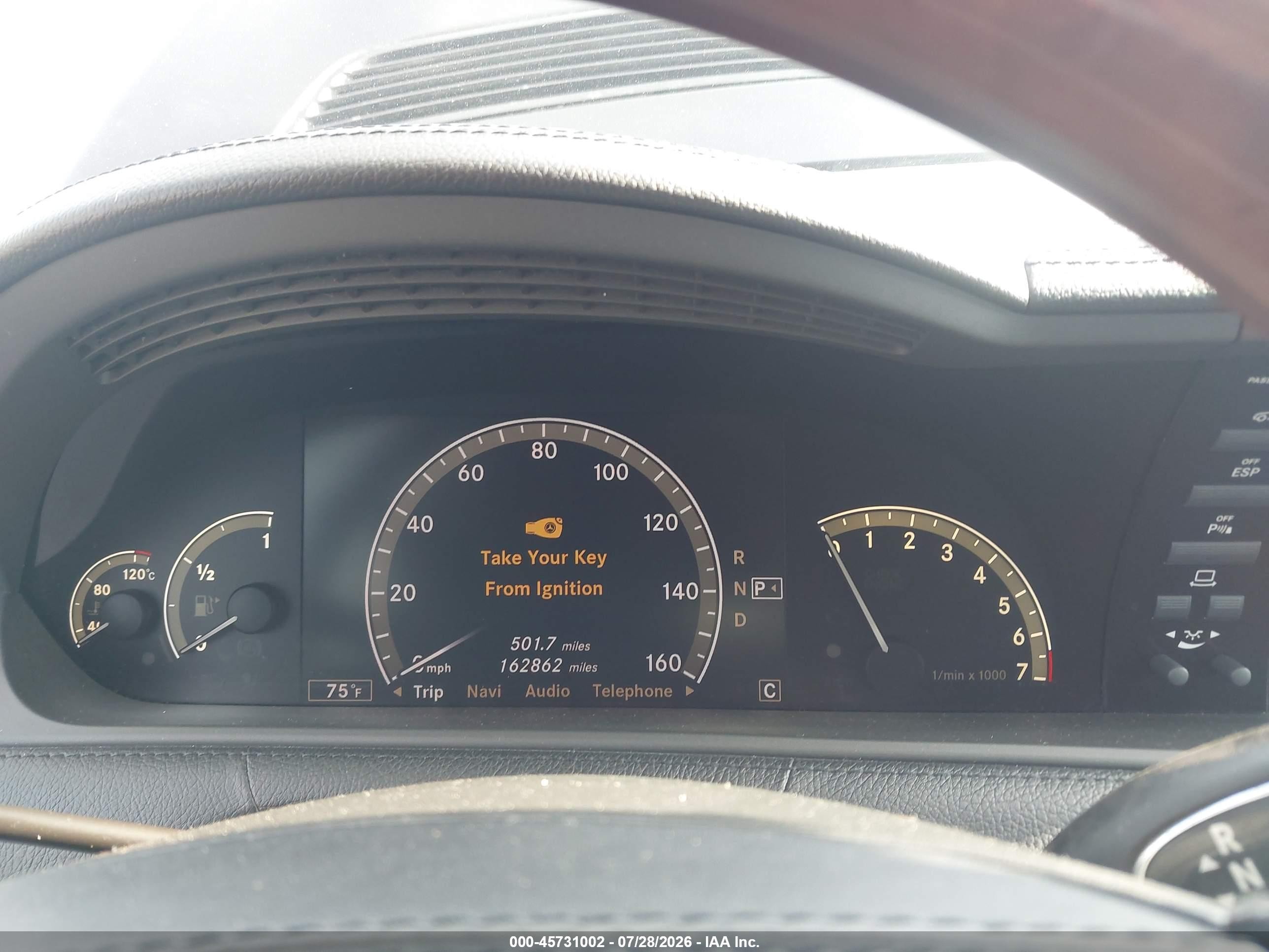 2008 Mercedes-benz Cl 550   Black vin: WDDEJ71X78A014495