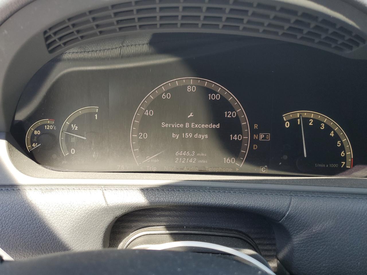 2008 Mercedes-benz Cl 550 Silver vin: WDDEJ71X88A014487