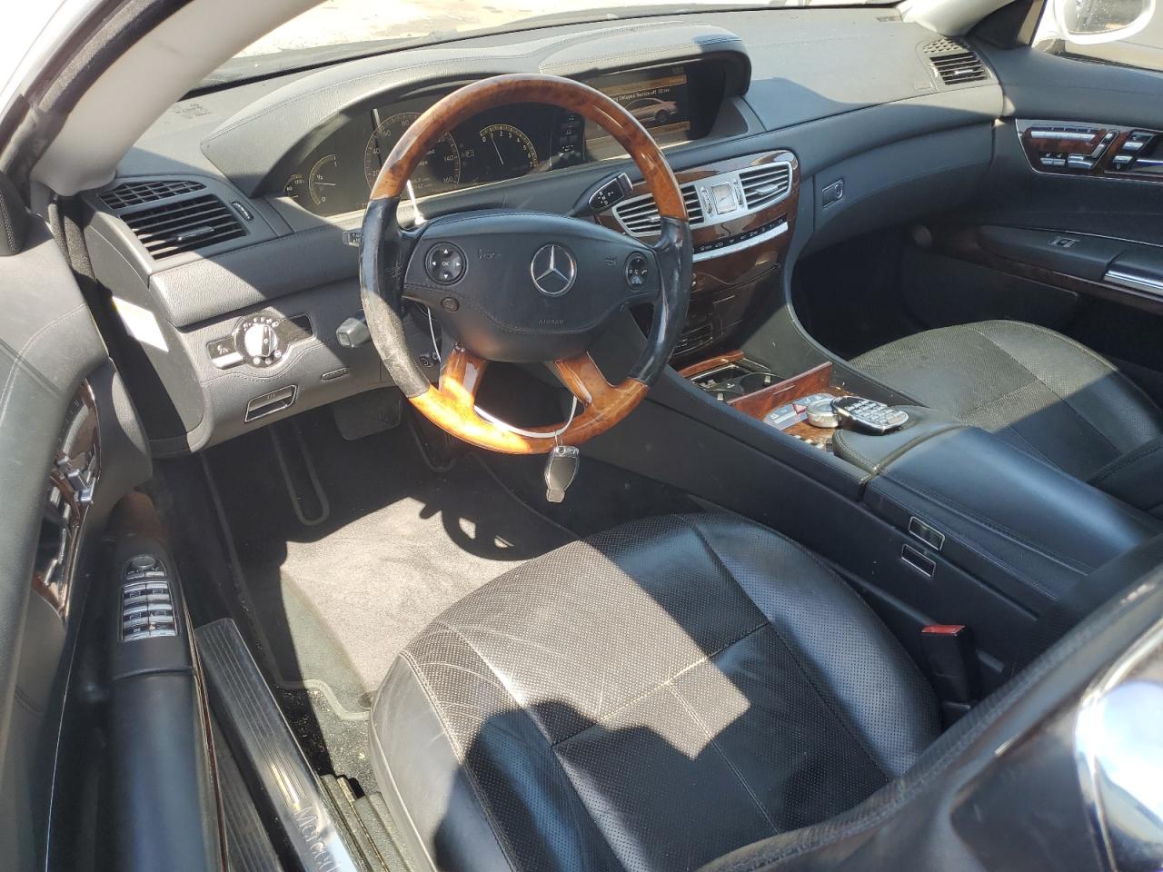 2008 Mercedes-benz Cl 550 Silver vin: WDDEJ71X88A014487