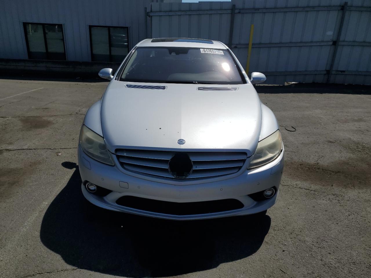 2008 Mercedes-benz Cl 550 Silver vin: WDDEJ71X88A014487