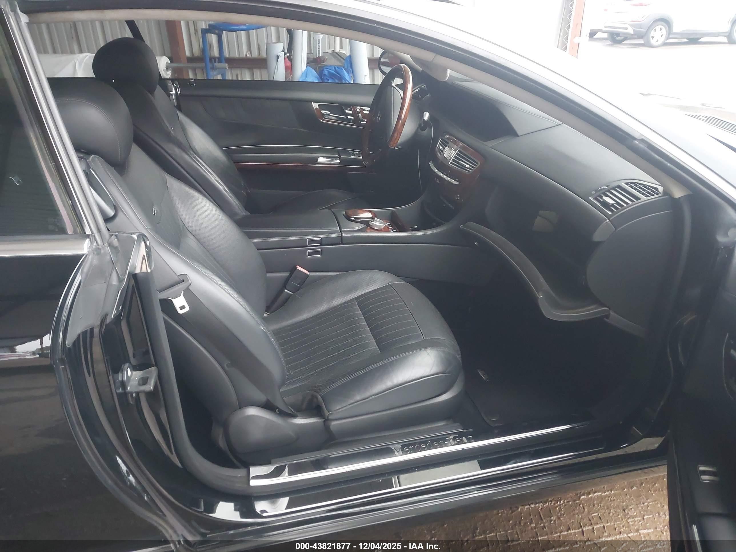 2008 Mercedes-benz Cl 600   Черный vin: WDDEJ76X18A017742