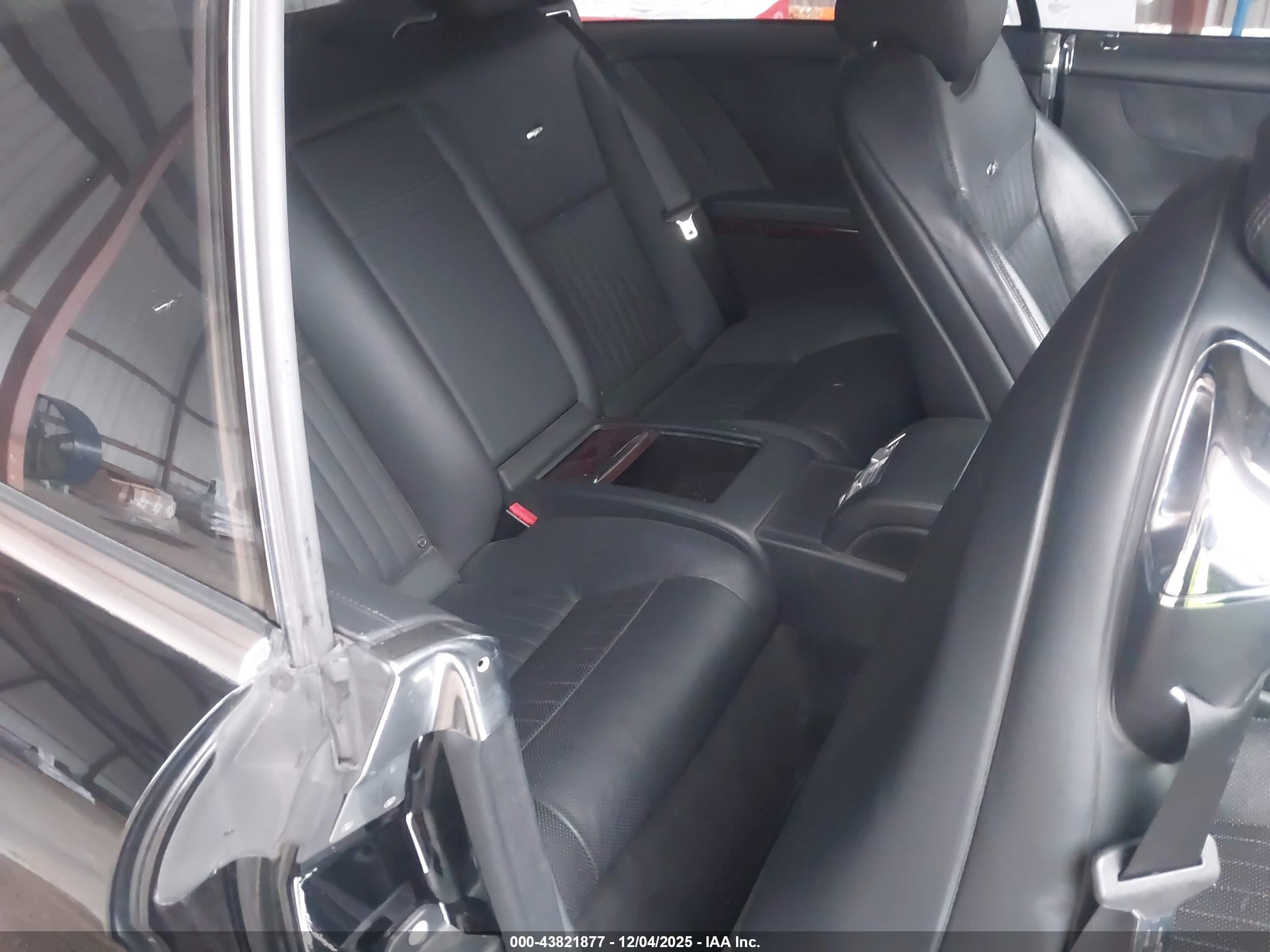 2008 Mercedes-benz Cl 600   Черный vin: WDDEJ76X18A017742