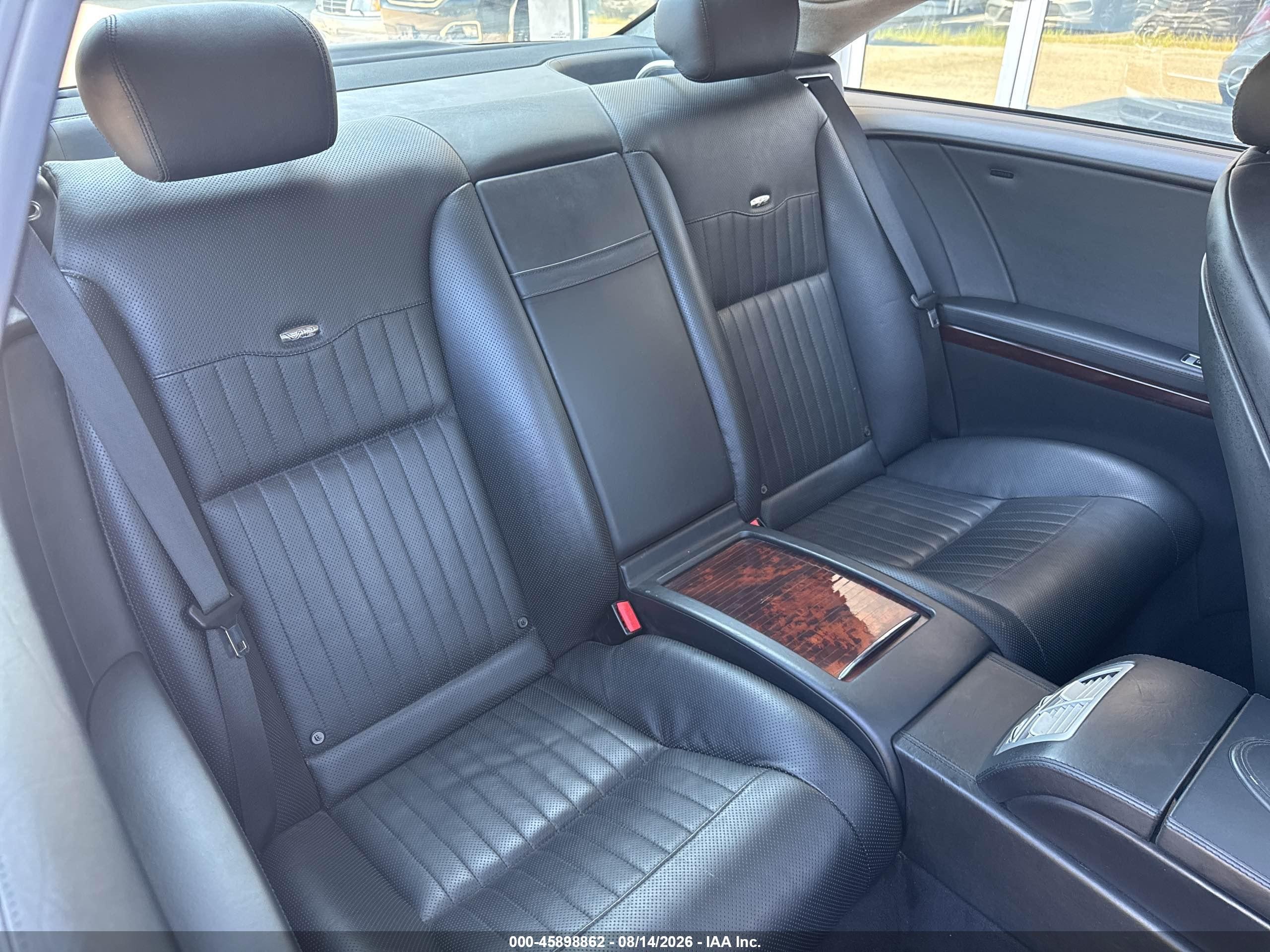 2008 Mercedes-benz Cl 600   Silver vin: WDDEJ76X28A017815