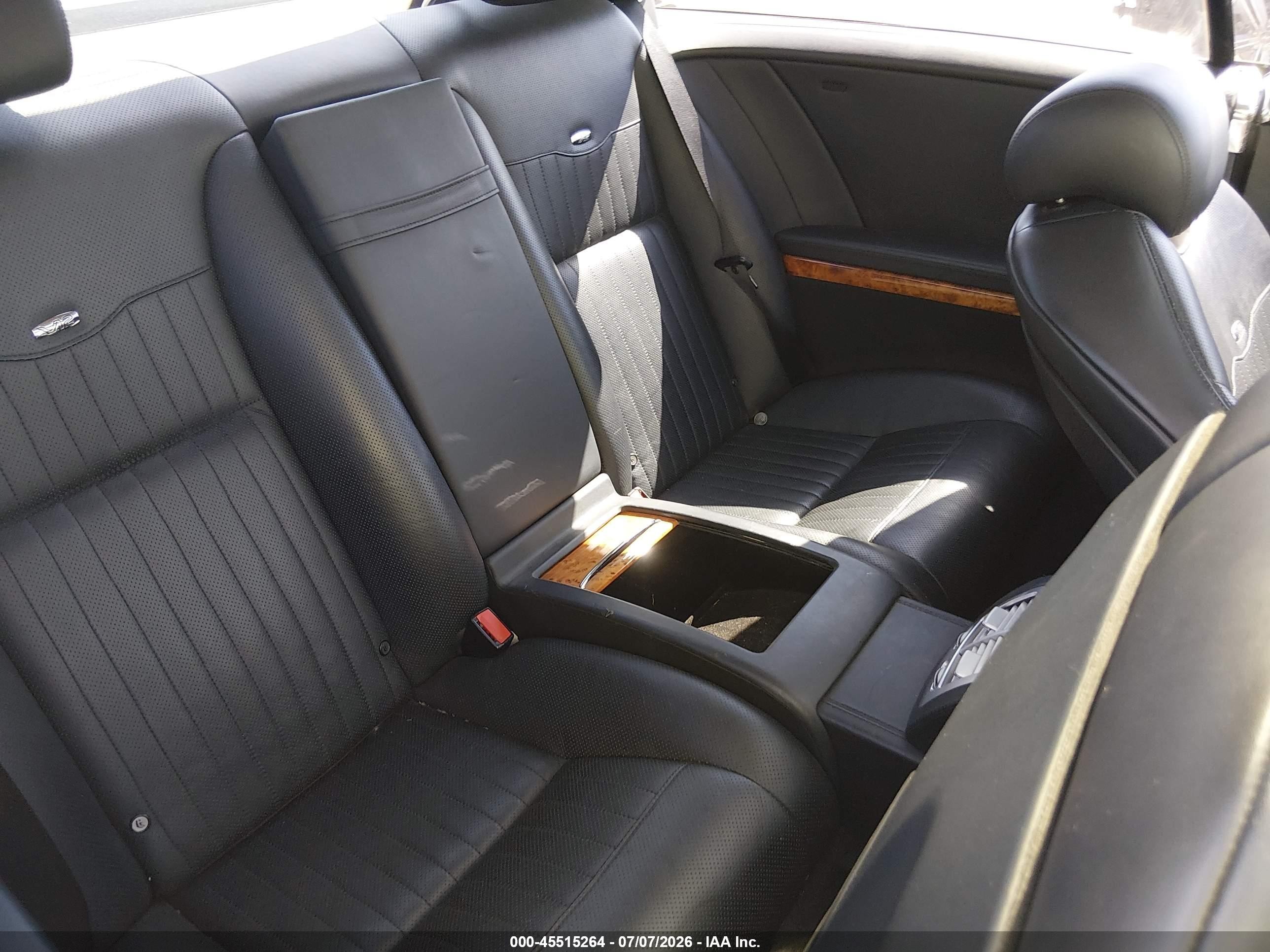 2007 Mercedes-benz Cl 600   Серебряный vin: WDDEJ76X57A003292