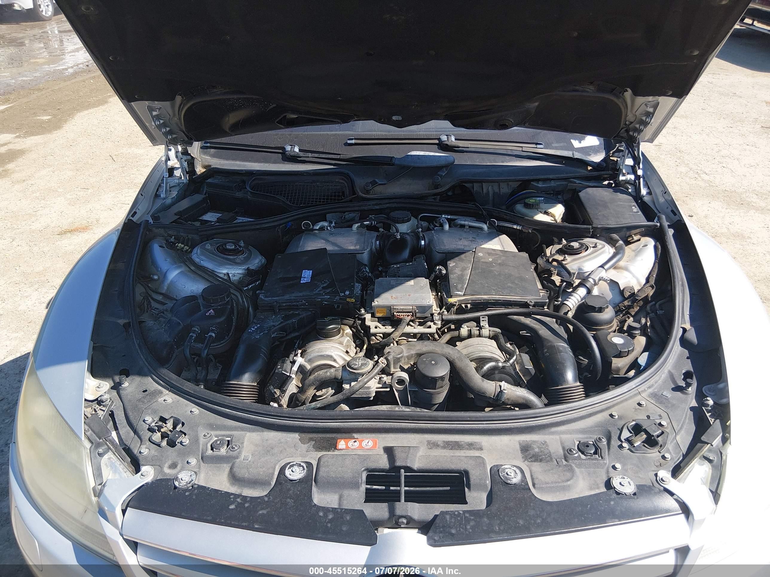 2007 Mercedes-benz Cl 600   Серебряный vin: WDDEJ76X57A003292