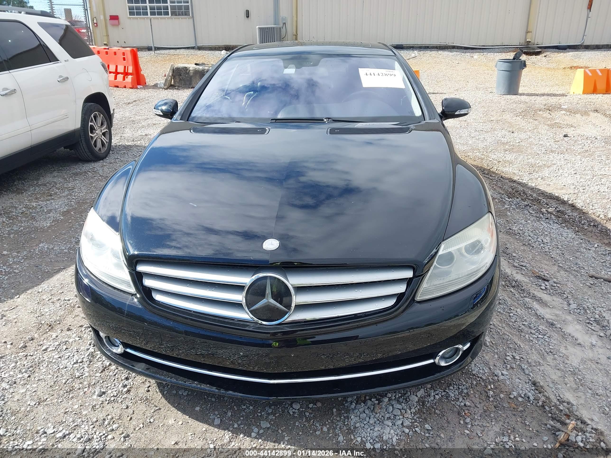 2007 Mercedes-benz Cl 600   Черный vin: WDDEJ76X77A003357