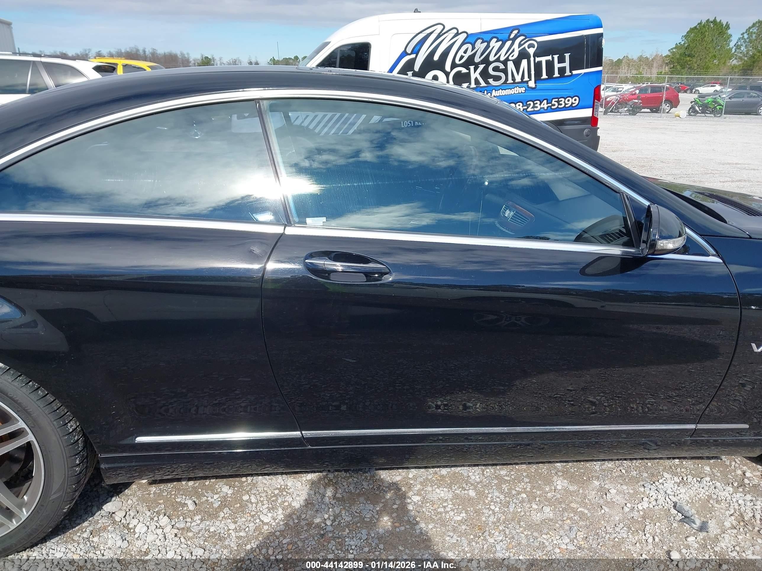 2007 Mercedes-benz Cl 600   Черный vin: WDDEJ76X77A003357